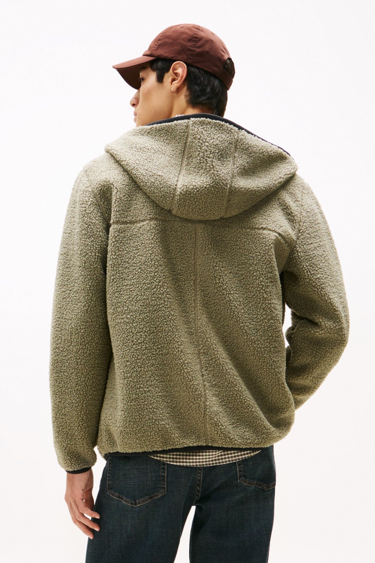 Tommy Jeans Teddy Zip-Thru Hoody 19224