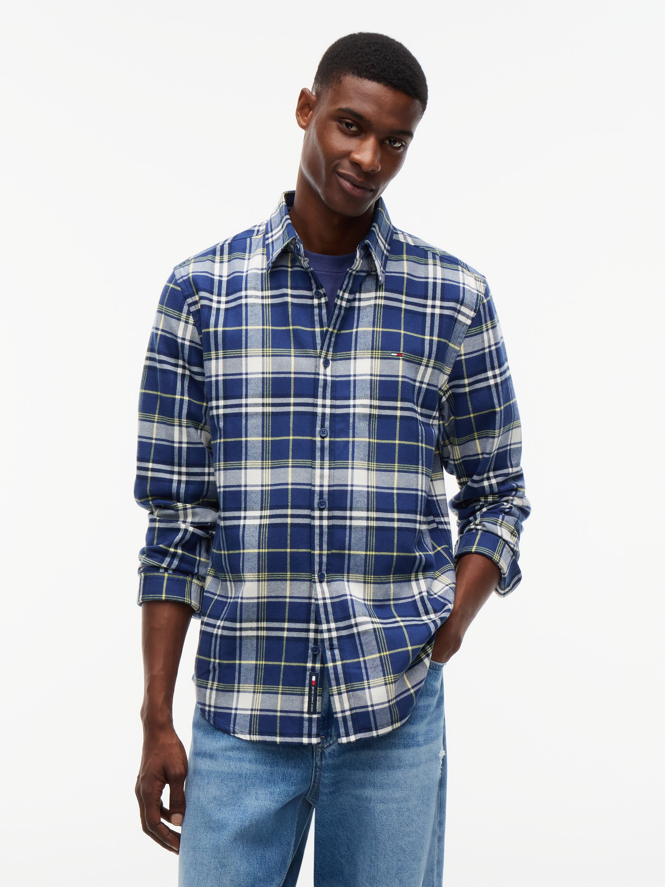 Tommy Jeans Brushed Flannel Shirt 23528