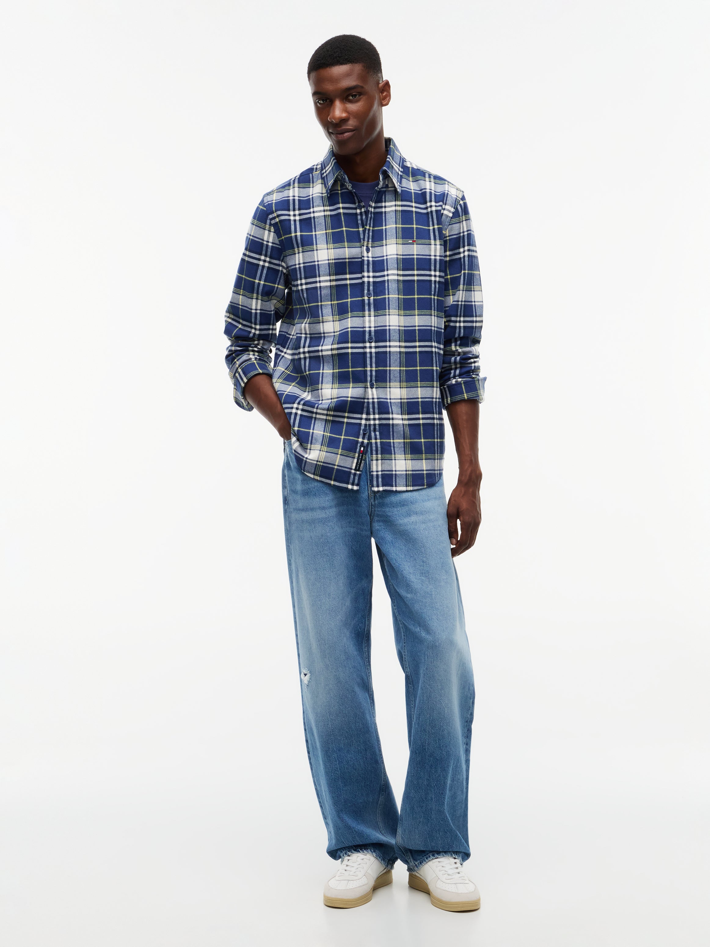 Tommy Jeans Brushed Flannel Shirt 23528