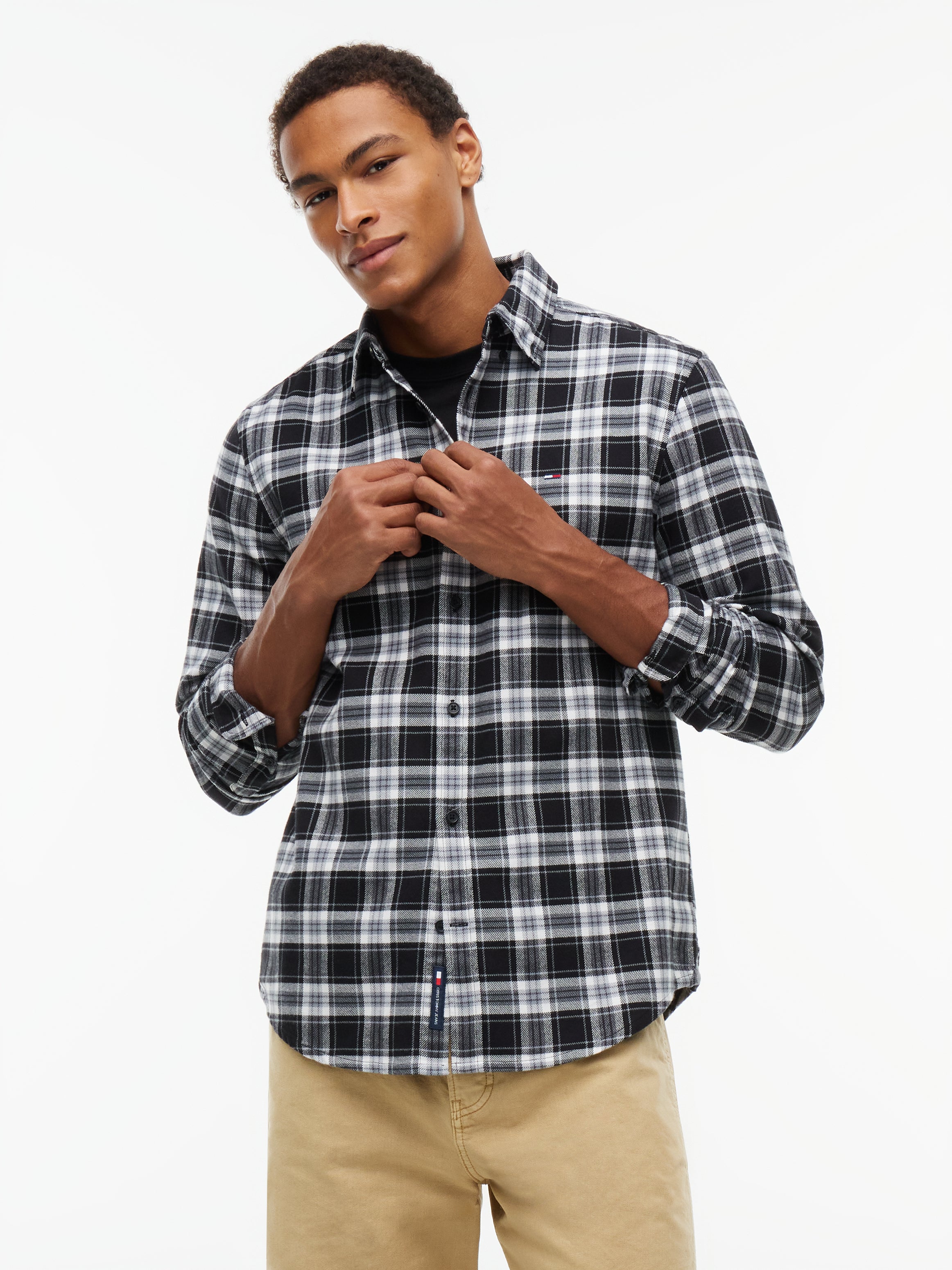 Tommy Jeans Brushed Flannel Shirt 23528