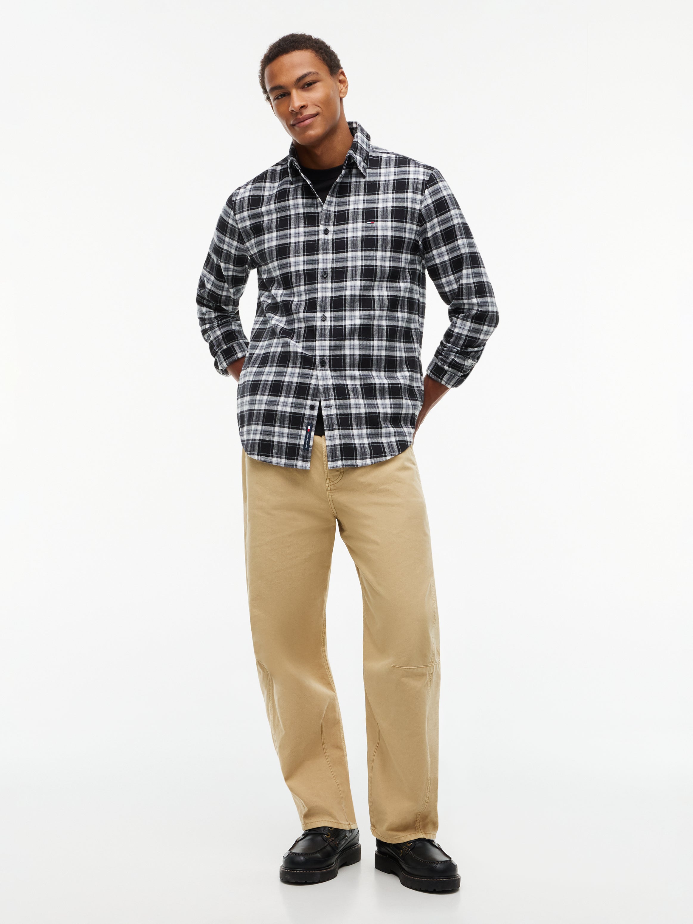 Tommy Jeans Brushed Flannel Shirt 23528