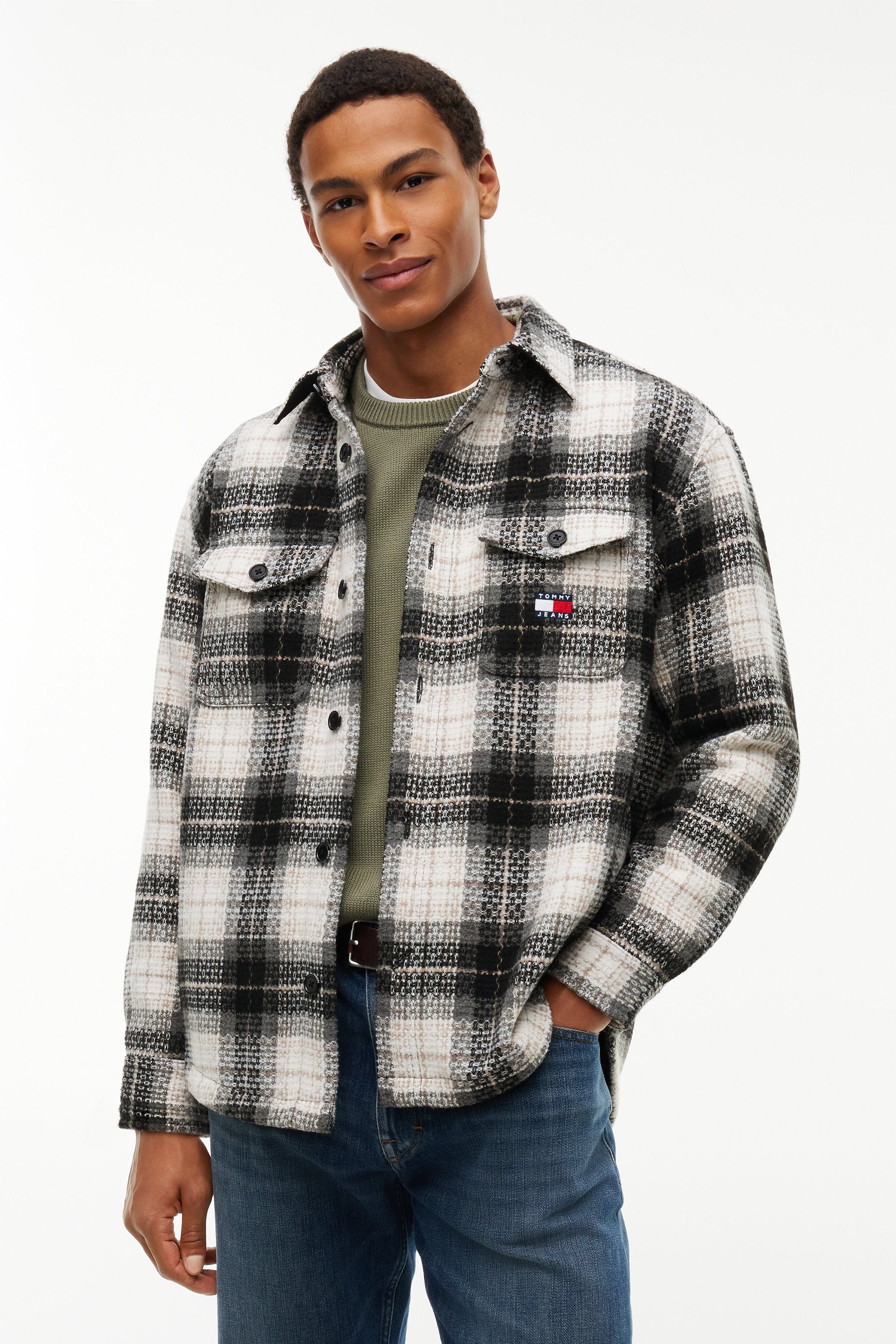 Tommy Jeans Tartan Check Overshirt 23616