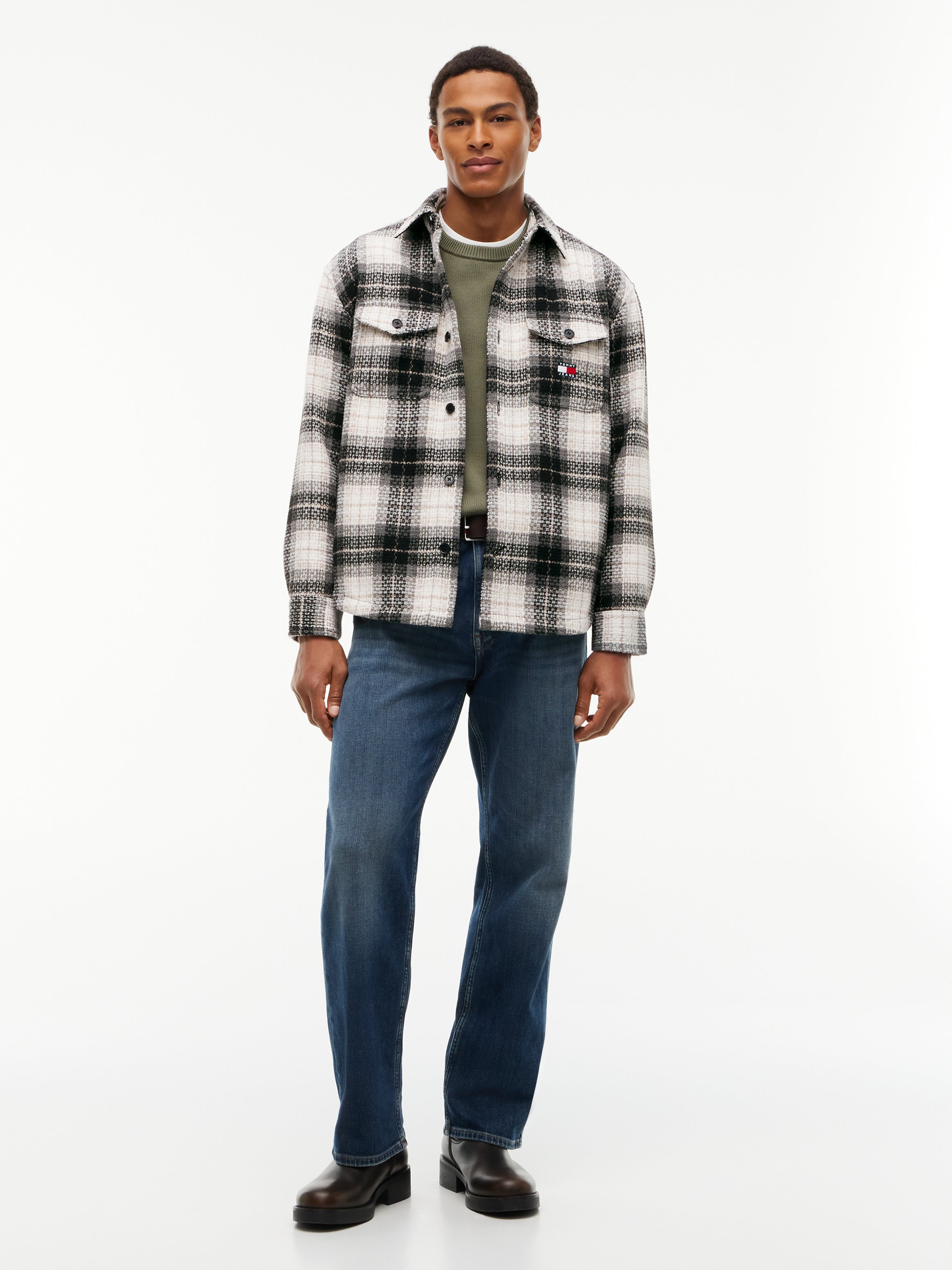 Tommy Jeans Tartan Check Overshirt 23616