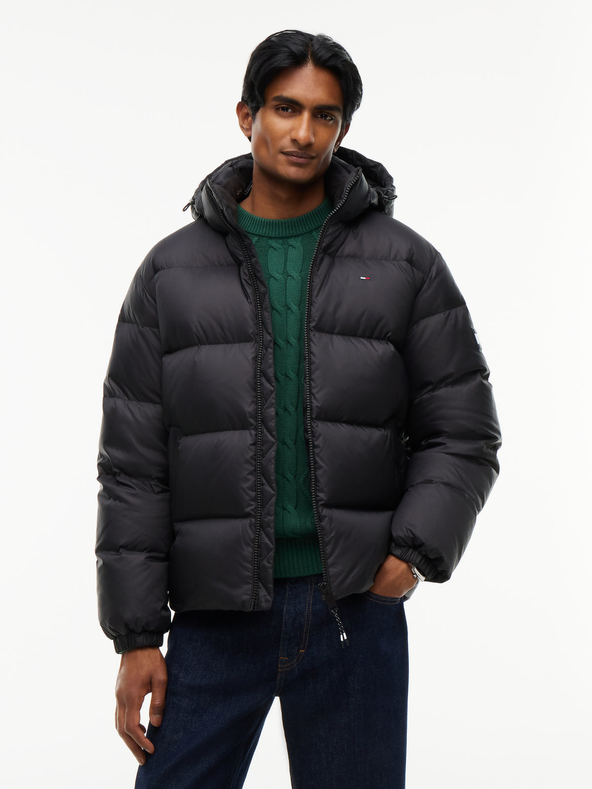 Tommy Jeans Hooded Down Puffer Jacket 19786