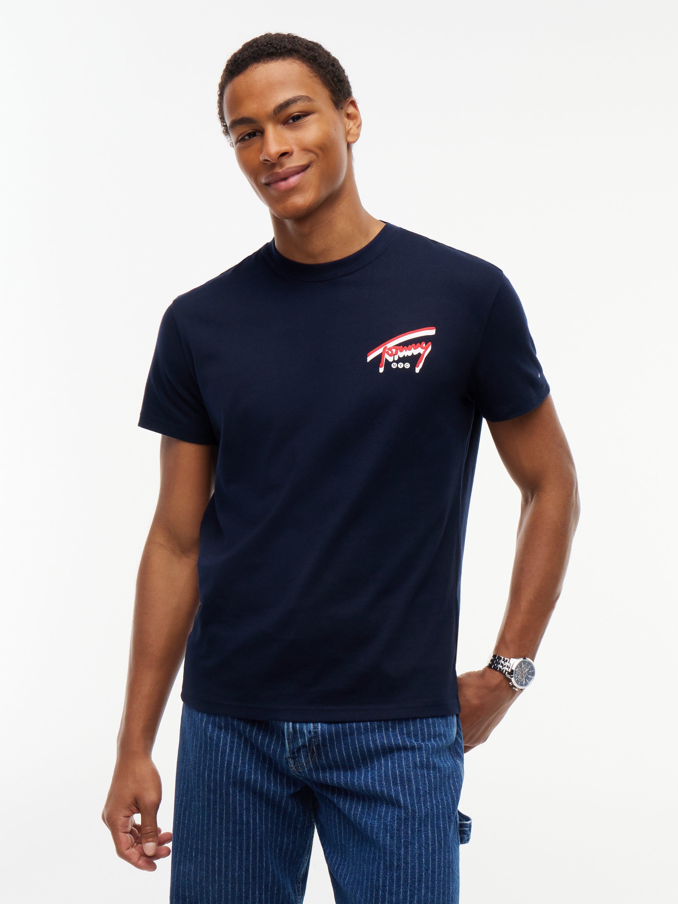 Tommy Jeans Signature Back Print T-Shirt 23542