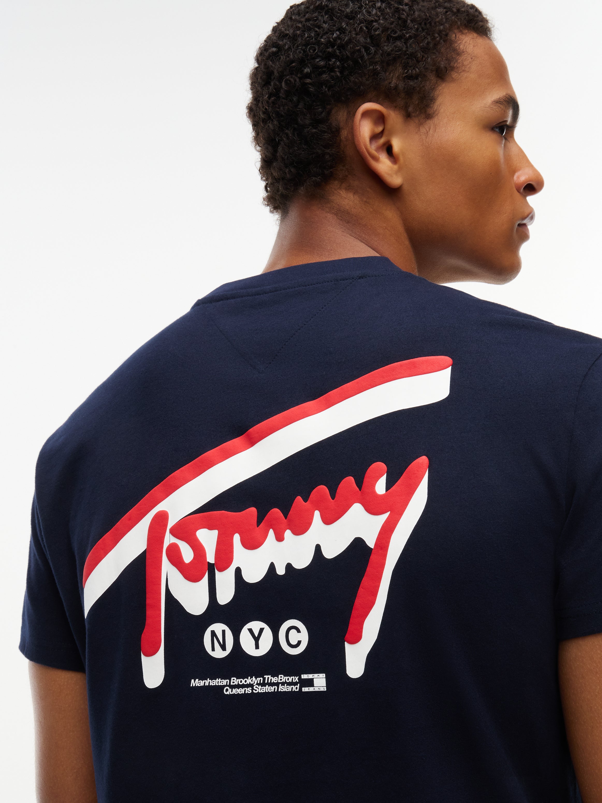 Tommy Jeans Signature Back Print T-Shirt 23542
