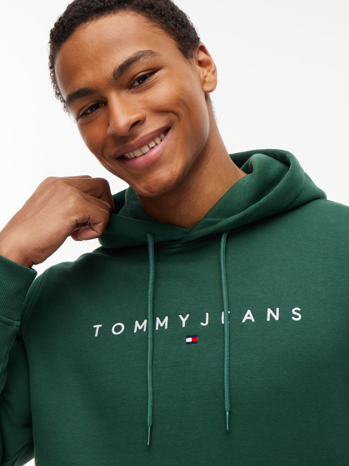 Tommy Jeans Linear Logo Pocket Hoodie 20746