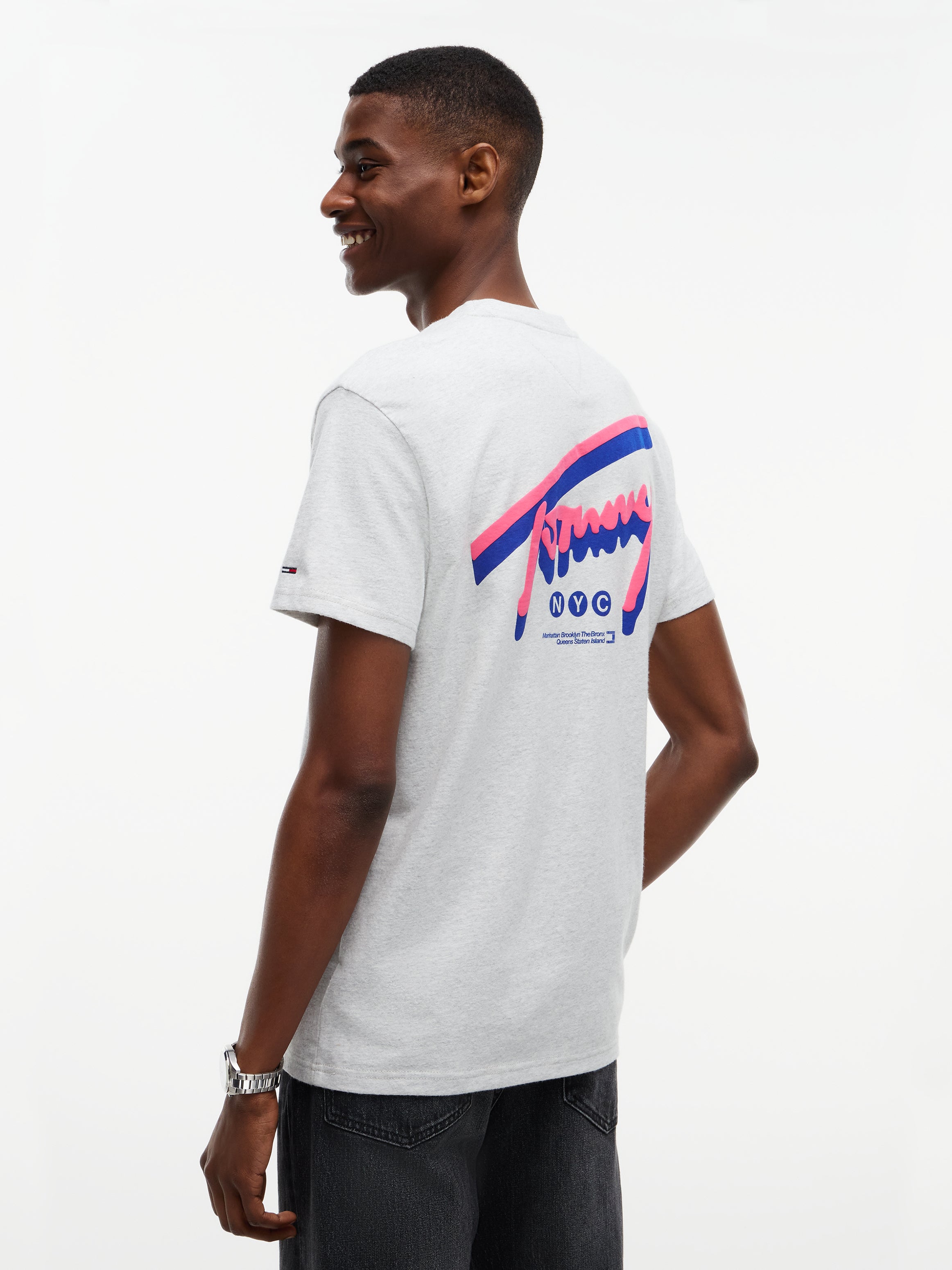 Tommy Jeans Signature Back Print T-Shirt 23542