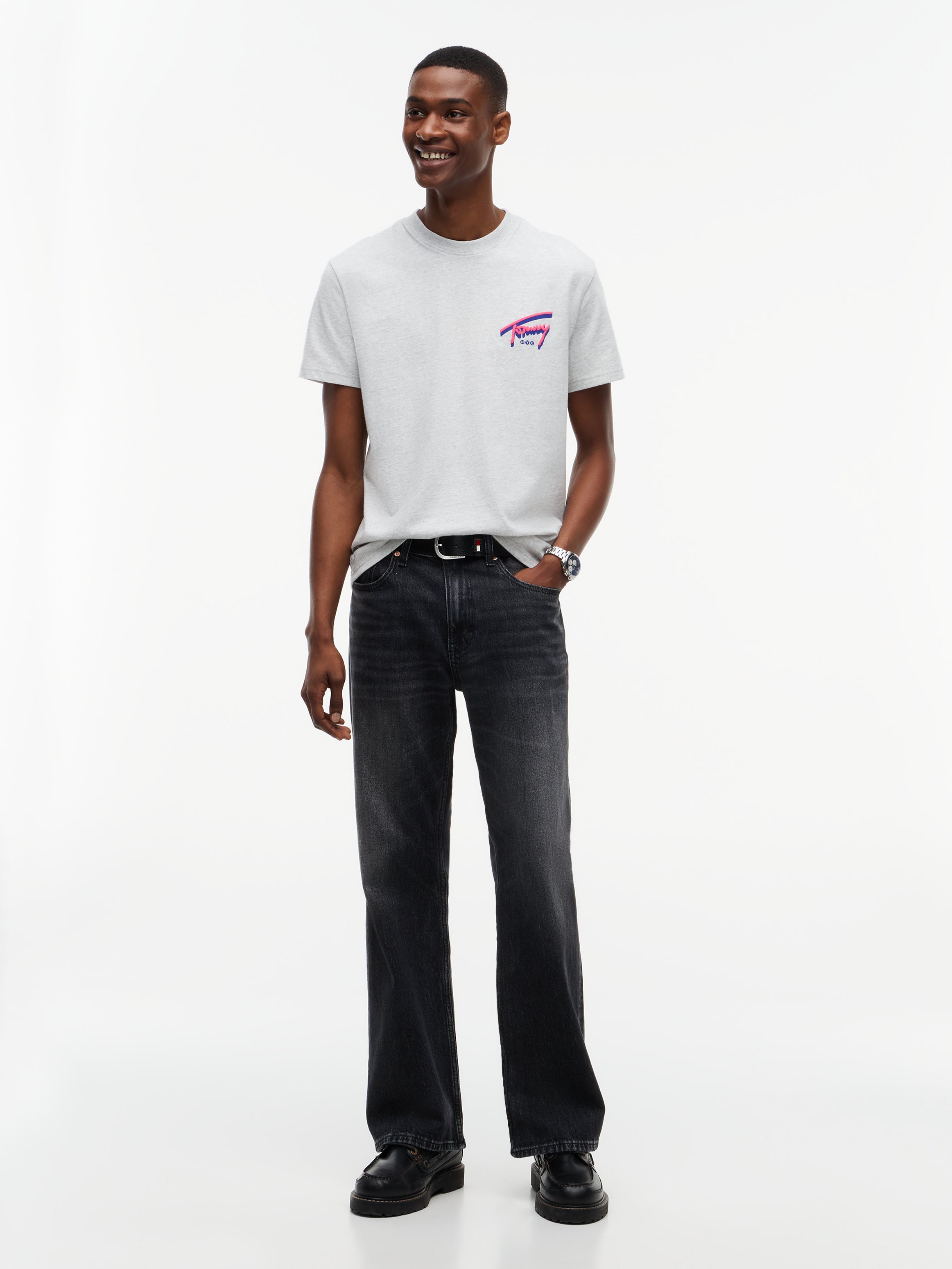Tommy Jeans Signature Back Print T-Shirt 23542