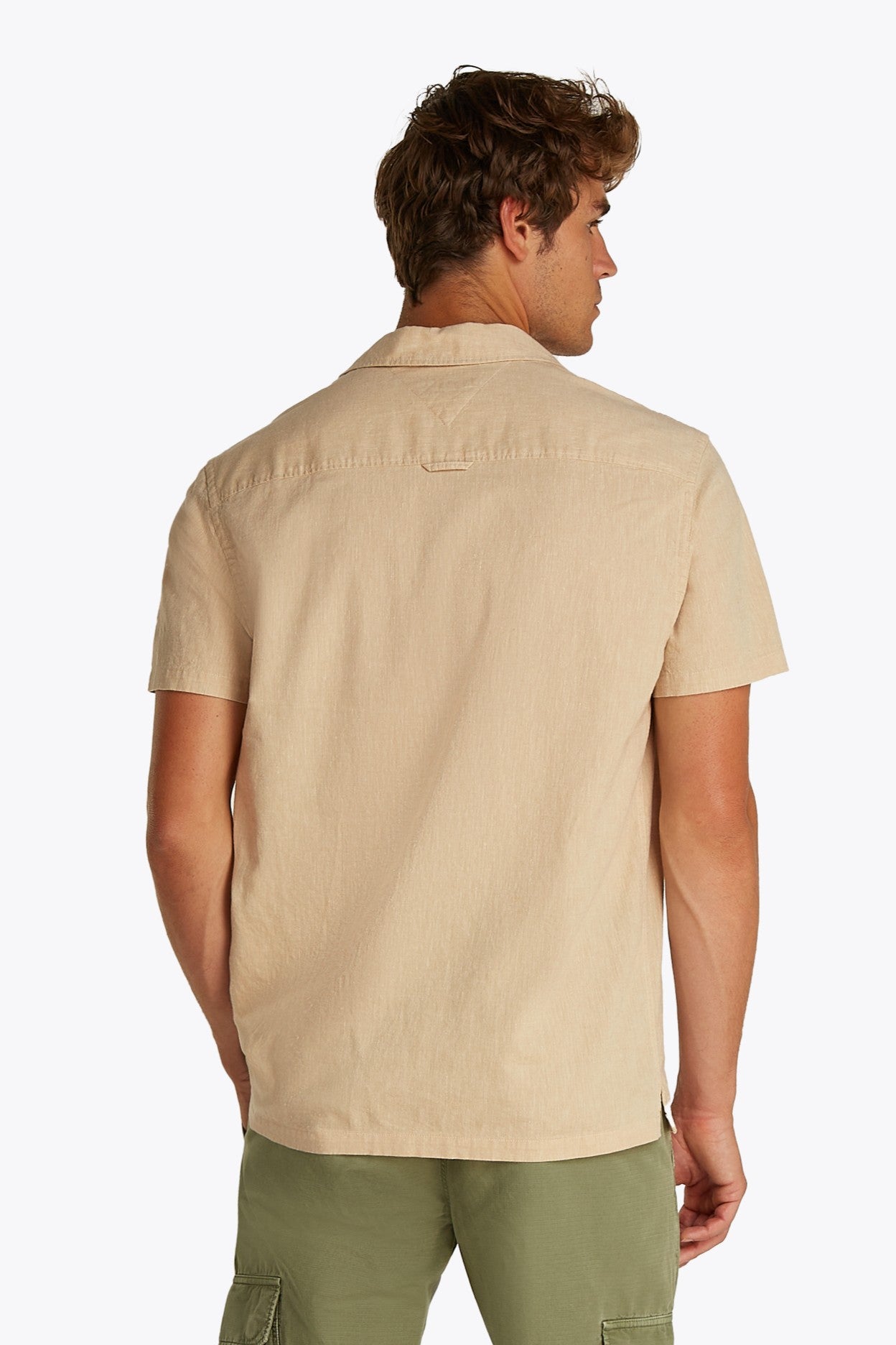 Tommy Jeans Camping Short Sleeve Linen Shirt