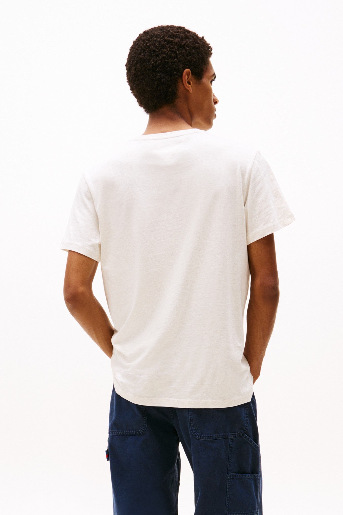 Tommy Jeans Slim Fit Flag Logo T-Shirt