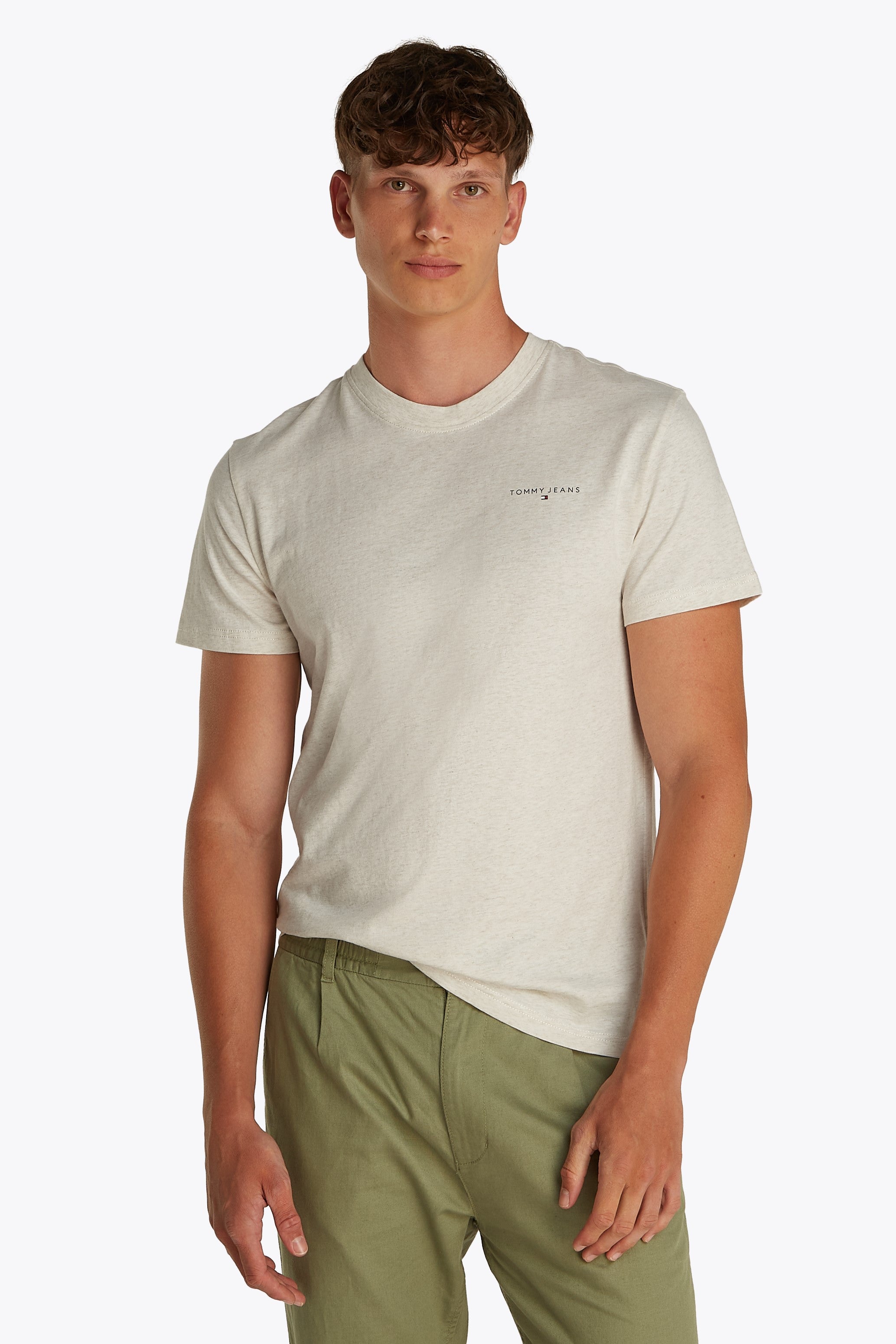 Tommy Jeans Slim Linear Chest tee