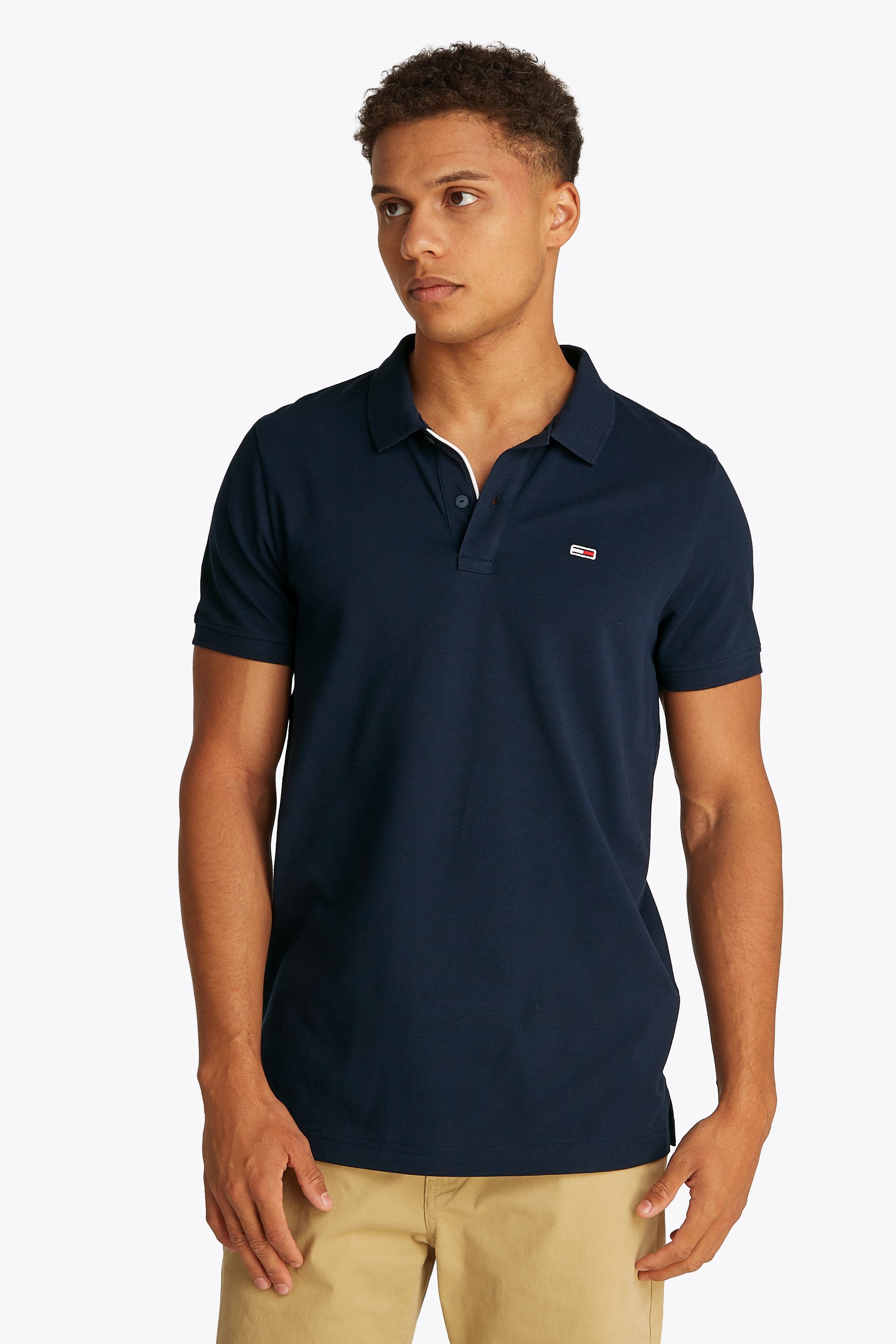 Tommy Jeans Slim Placket Polo