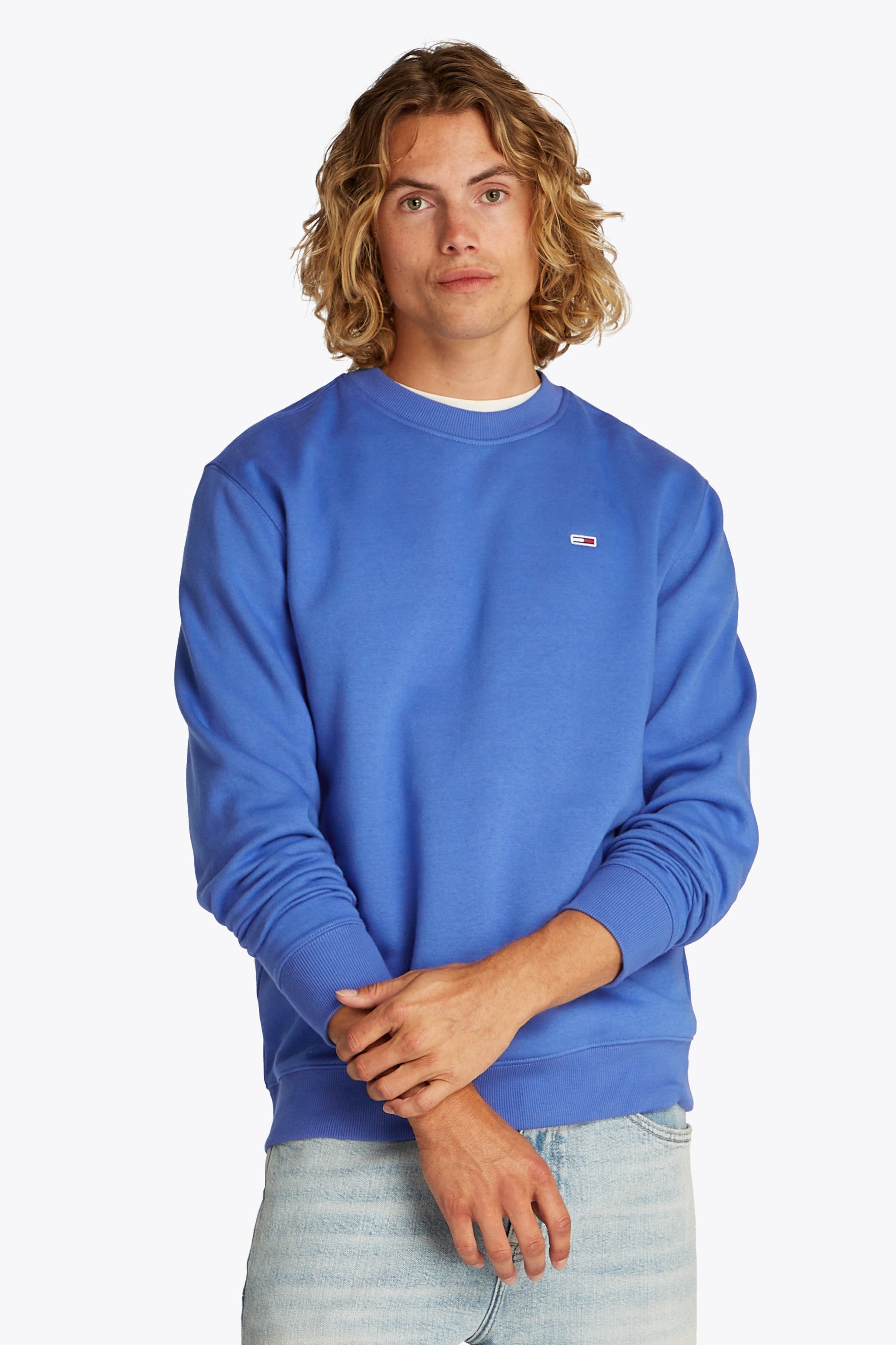 Tommy Jeans Regular Flag Fleece Crew
