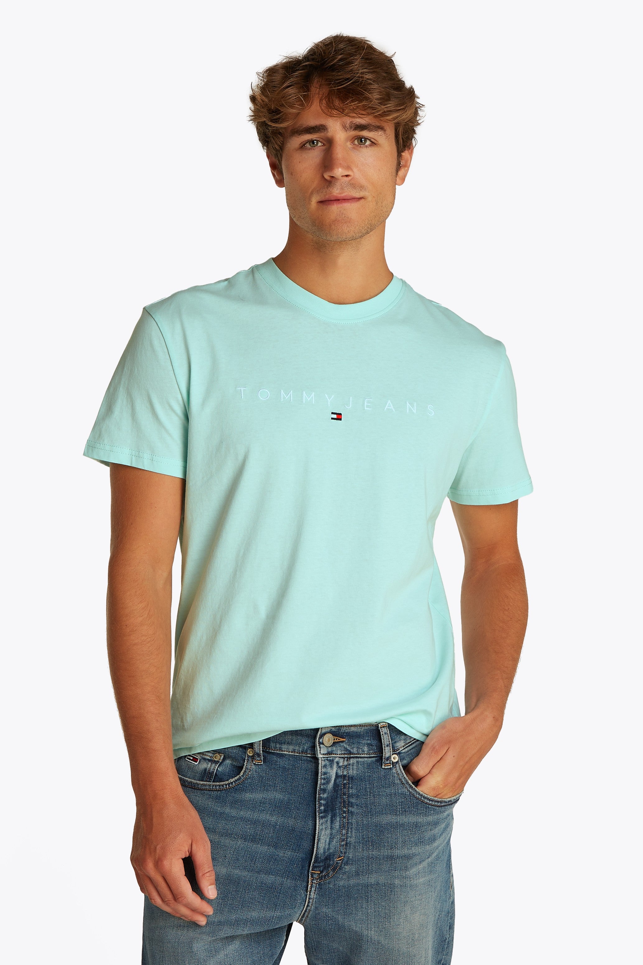 Tommy Jeans Regular Linear Logo T-Shirt