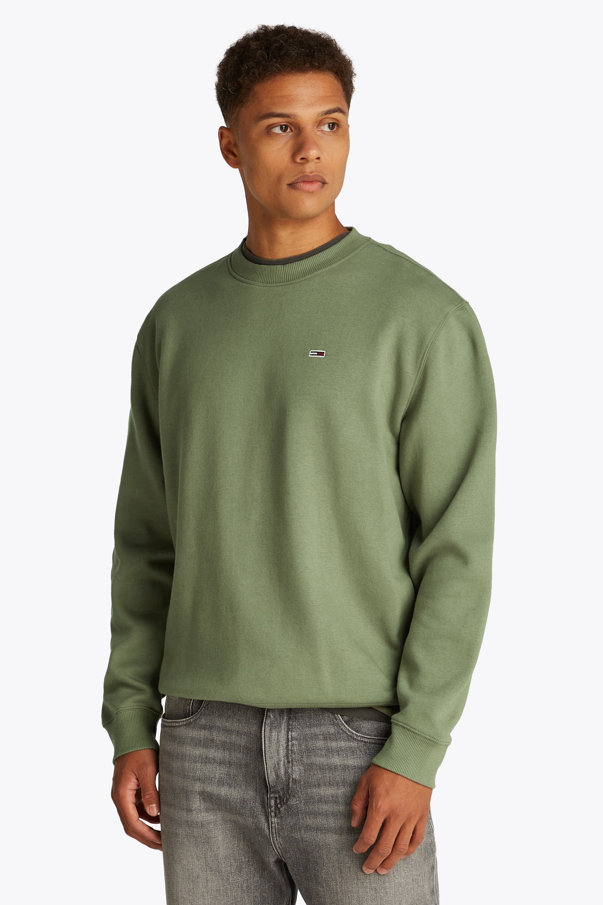 Tommy Jeans Regular Flag Fleece Crew