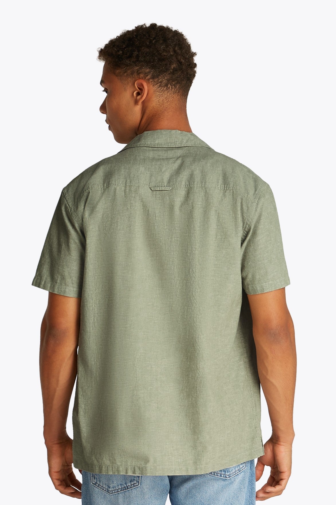 Tommy Jeans Camping Short Sleeve Linen Shirt