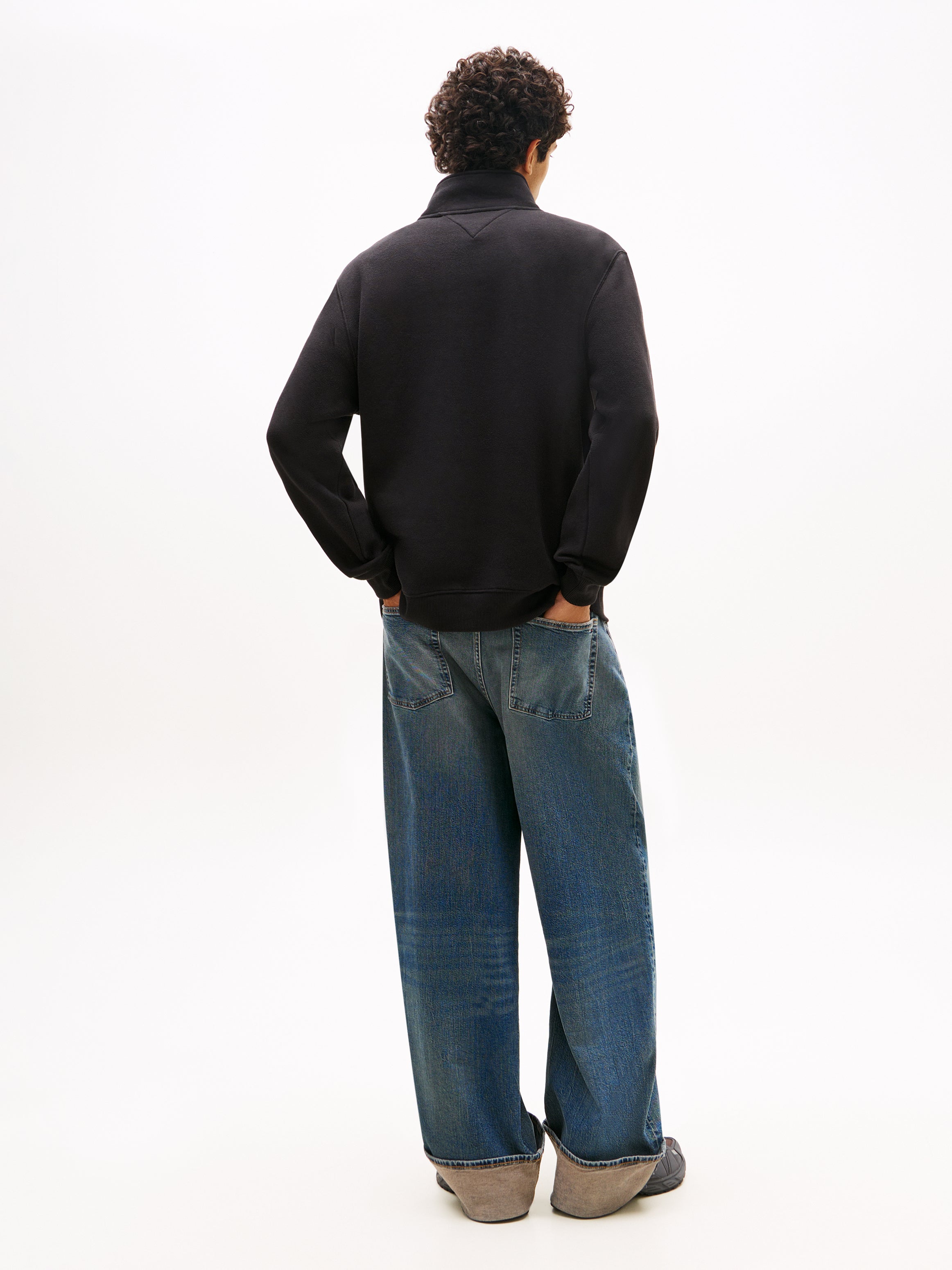 Tommy Jeans Regular Fleece 1/4 Zip Sweatshirt 20339