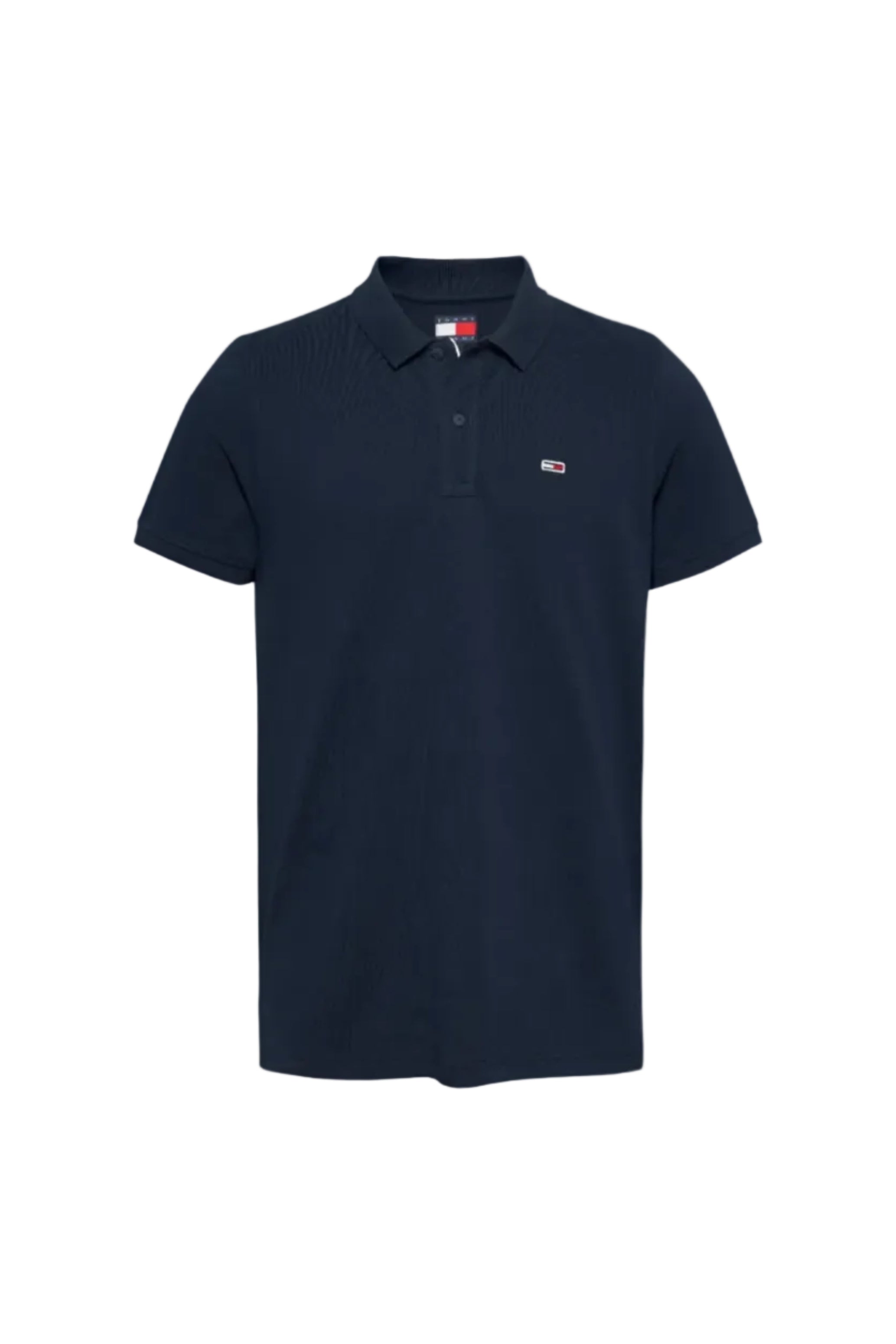 Tommy Jeans Slim Placket Flag Polo Shirt 20676
