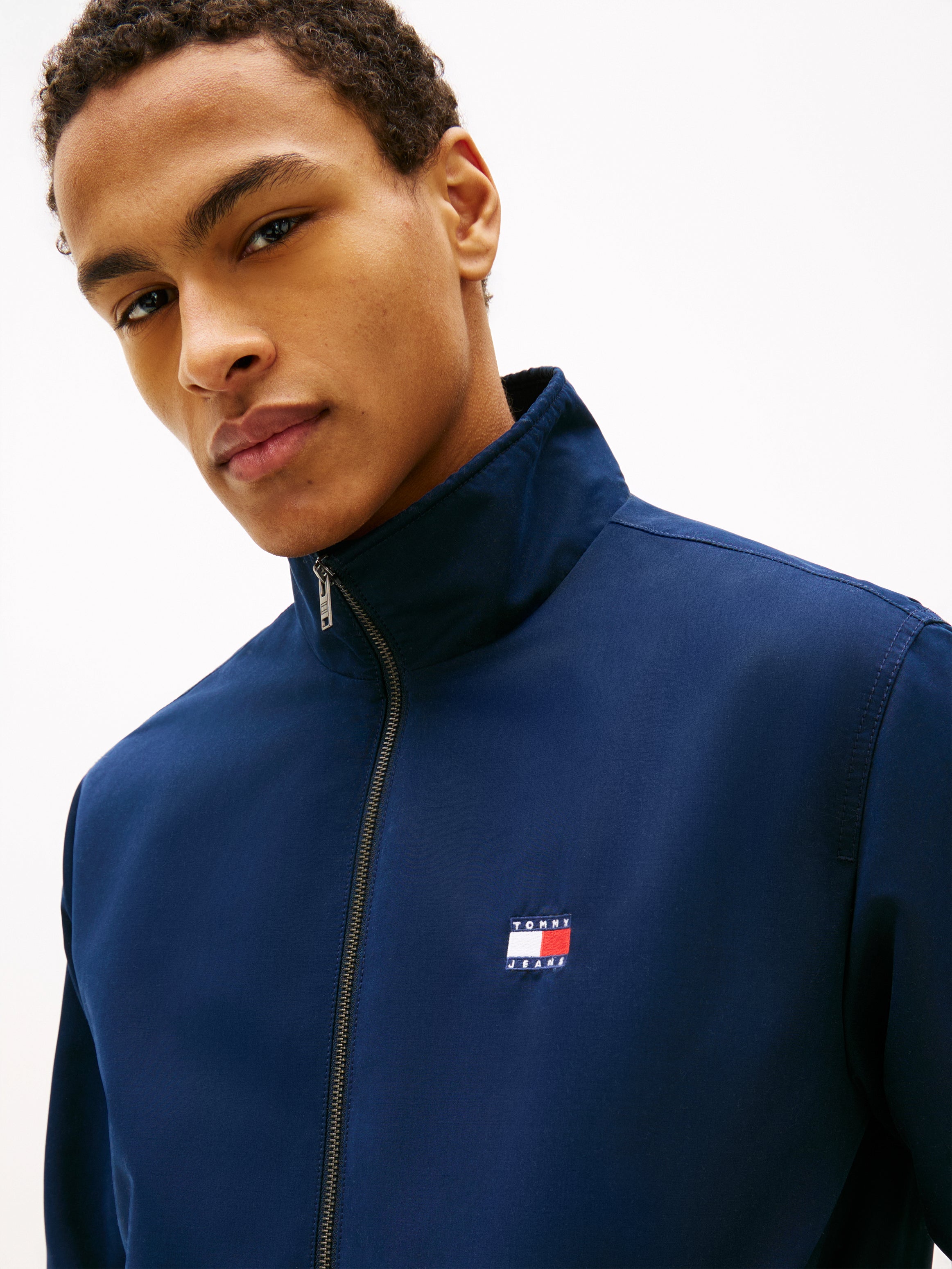 Tommy Jeans Collar Logo Zip-Thru Jacket 22720