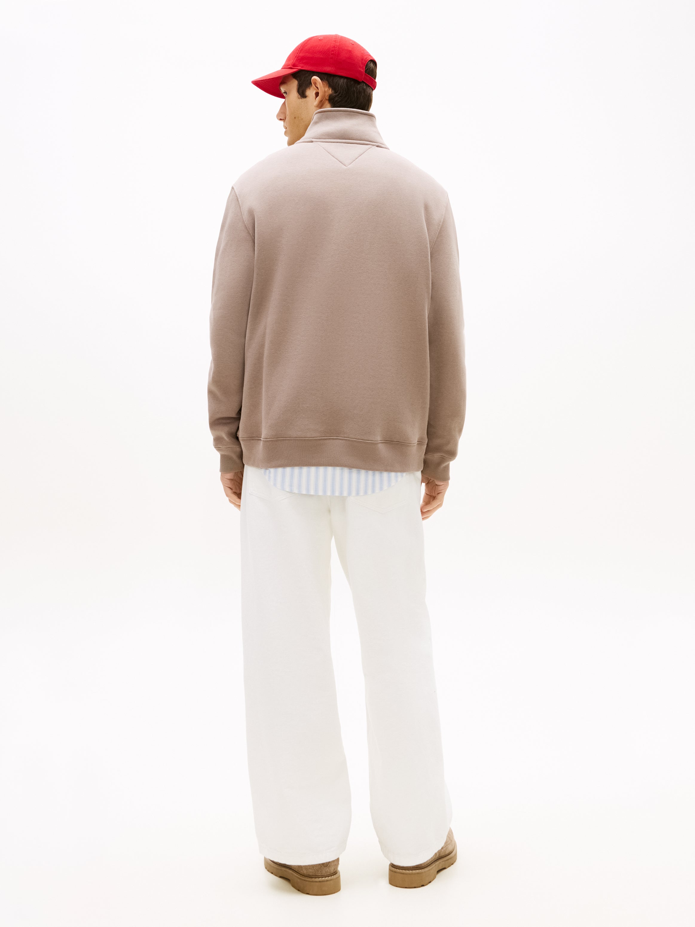 Tommy Jeans Regular Fleece 1/4 Zip Sweatshirt 20339