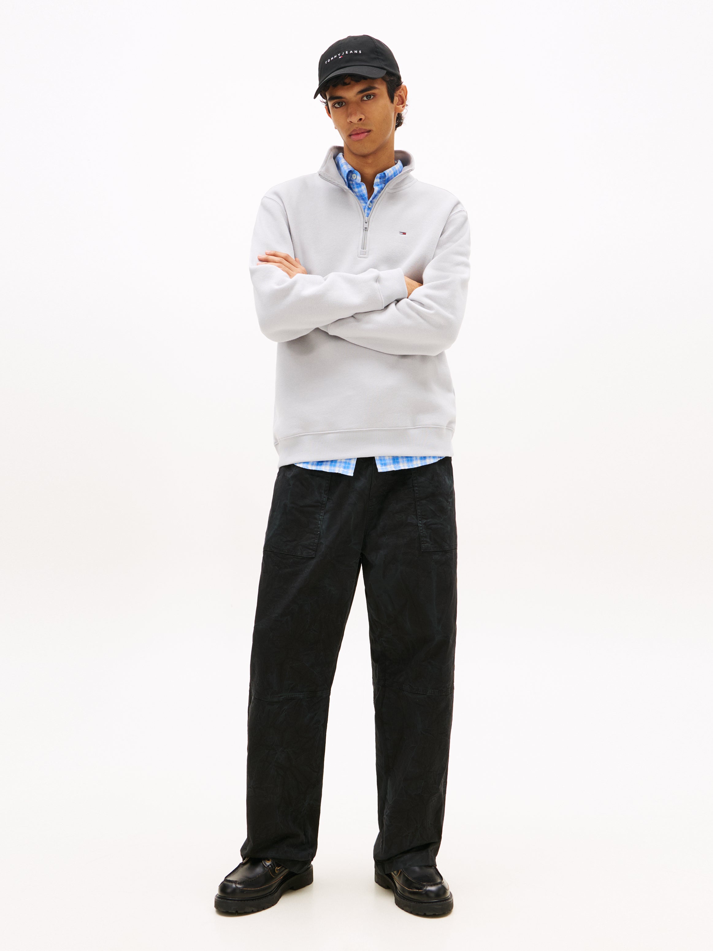 Tommy Jeans Regular Fleece 1/4 Zip Sweatshirt 20339