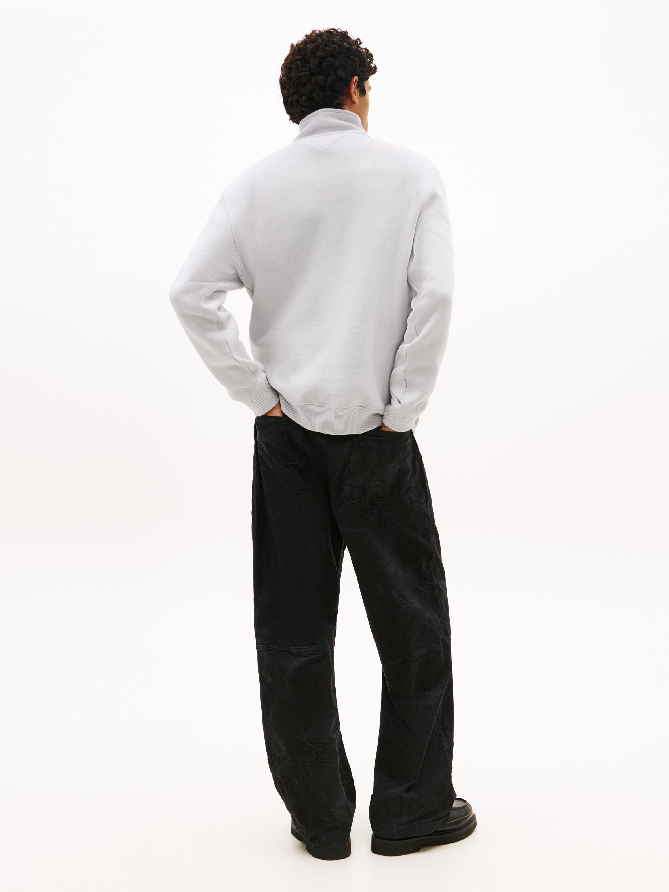 Tommy Jeans Regular Fleece 1/4 Zip Sweatshirt 20339