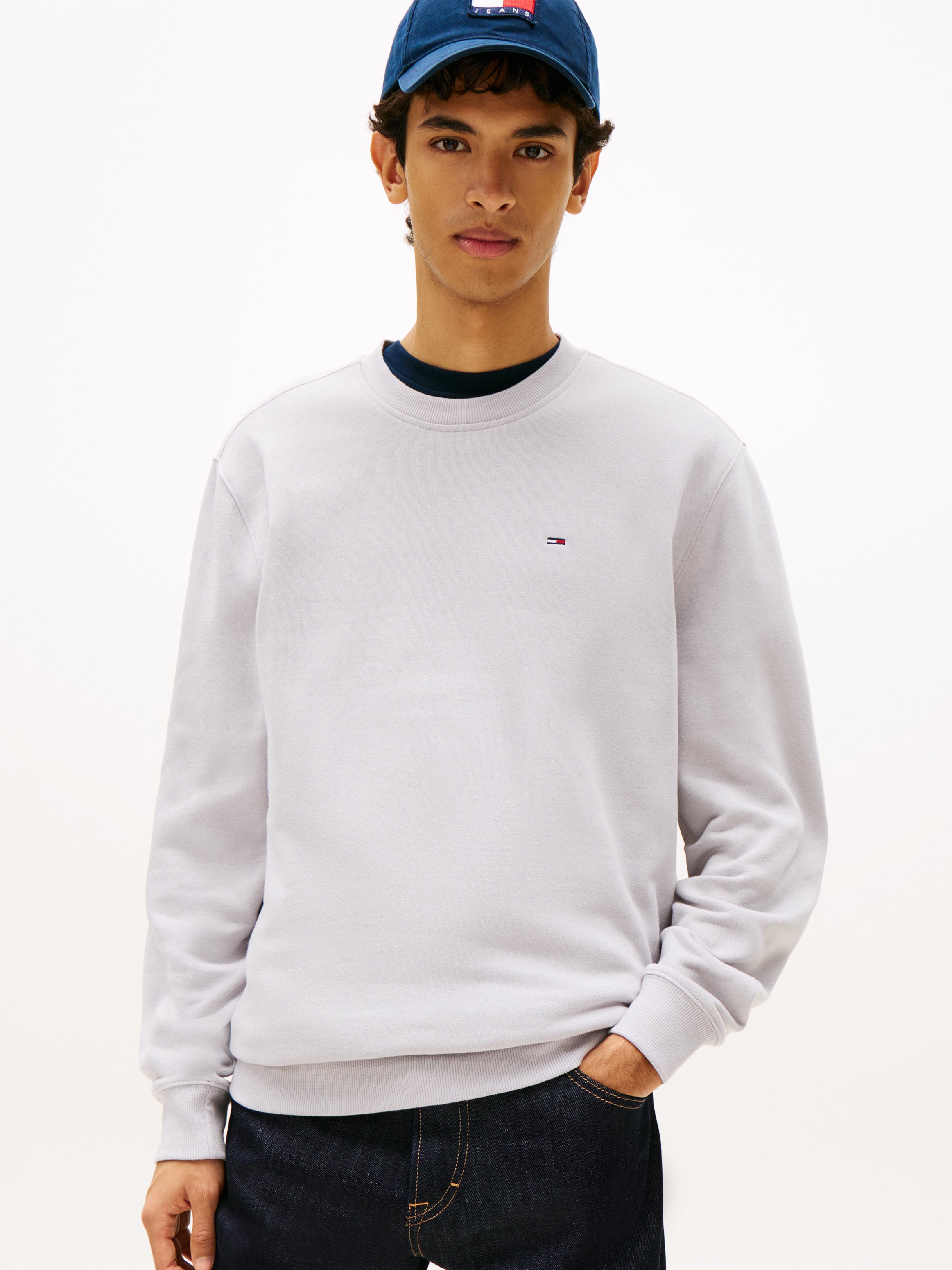 Tommy Jeans Brushed Fleece Crew Sweater 20741