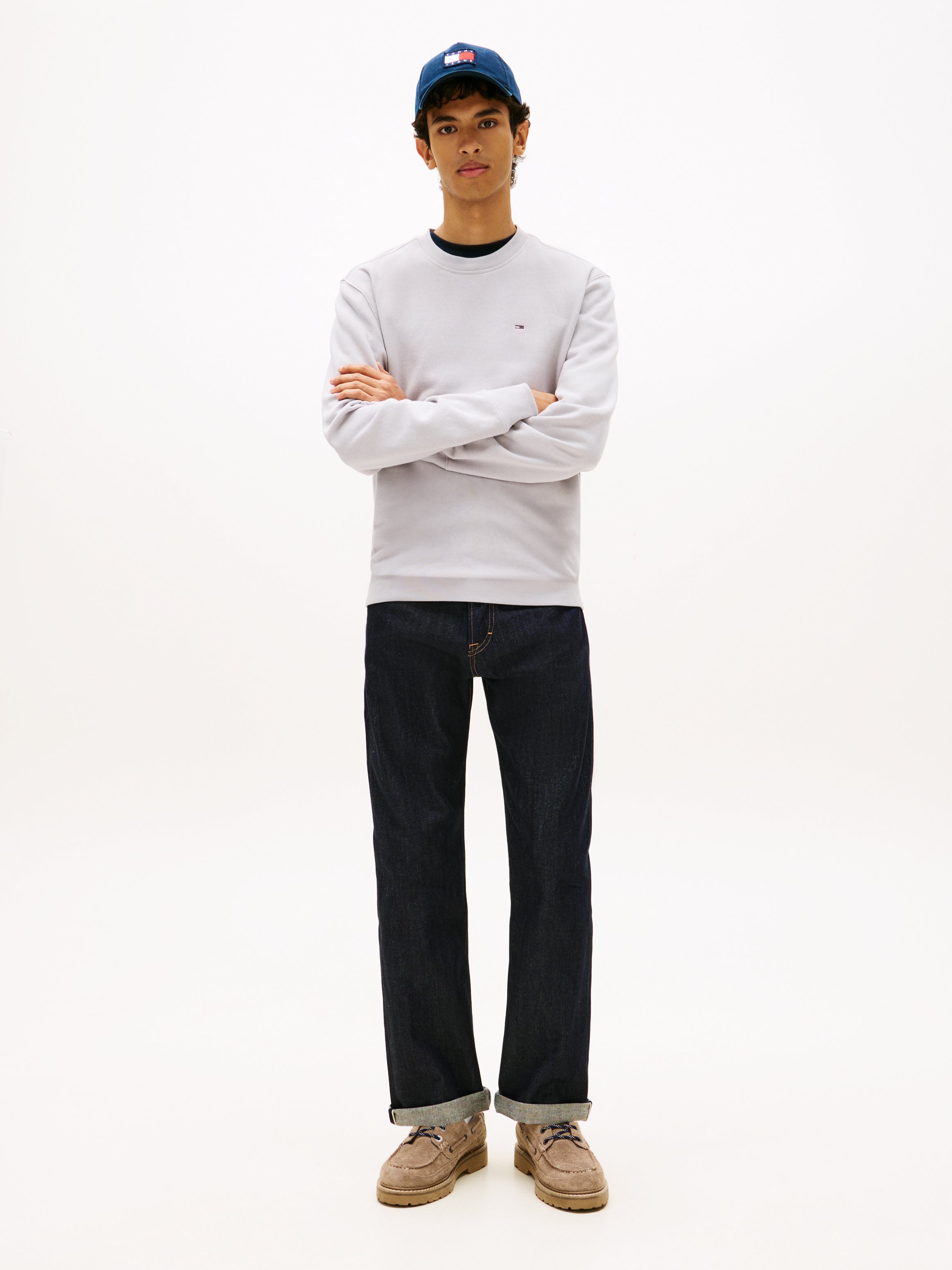 Tommy Jeans Brushed Fleece Crew Sweater 20741