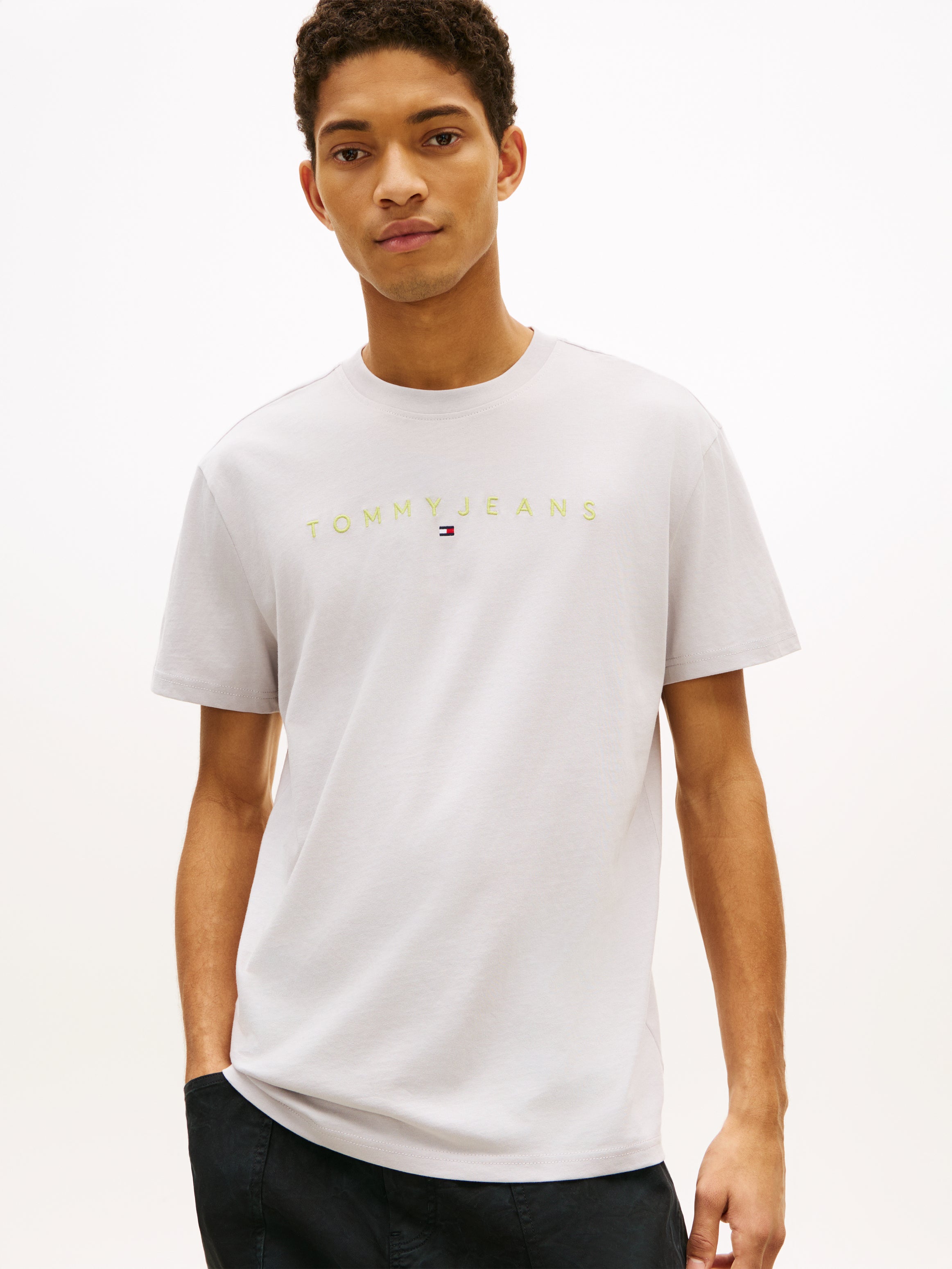Tommy Jeans Linear Logo Crew T-Shirt 20744