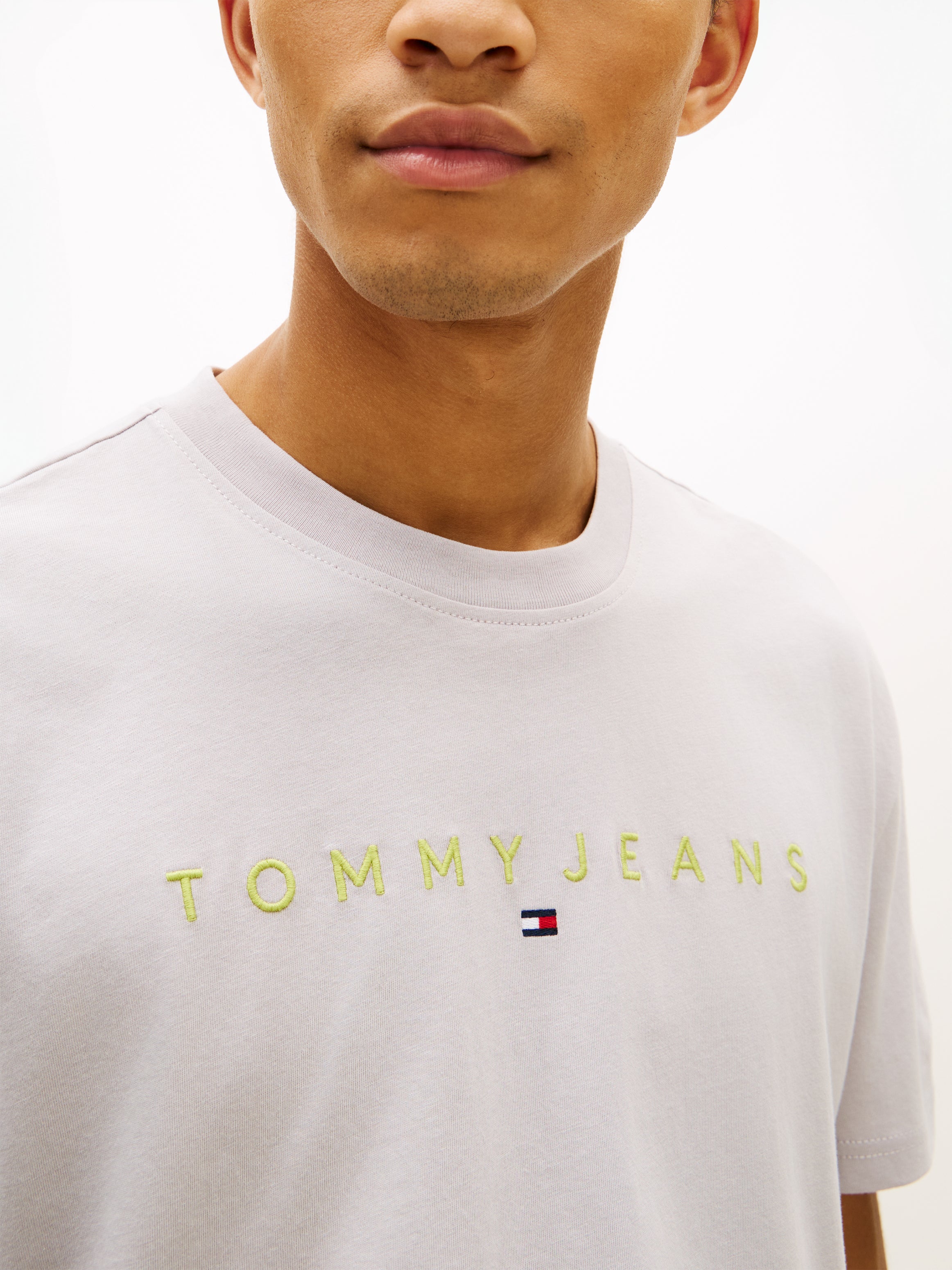 Tommy Jeans Linear Logo Crew T-Shirt 20744