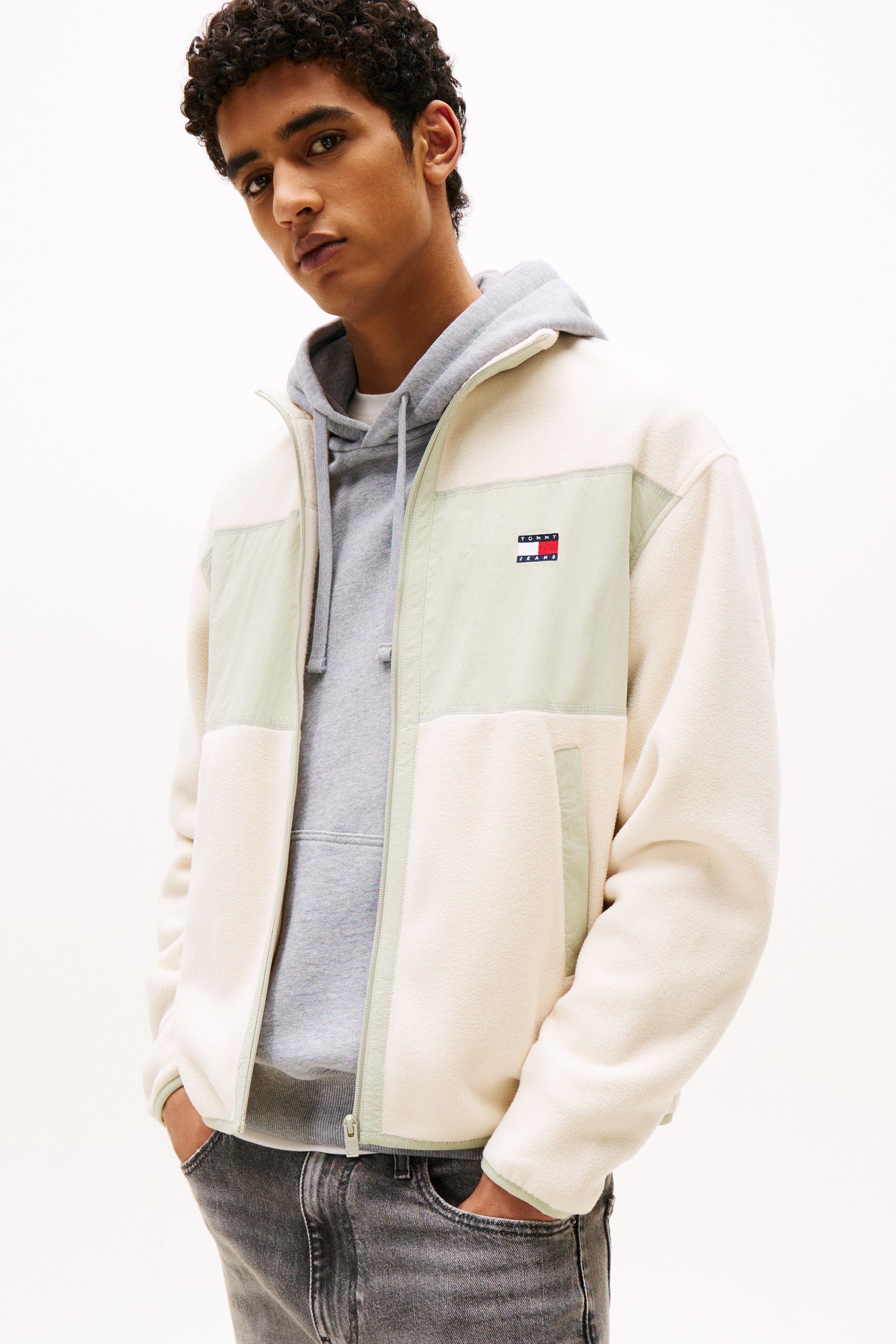 Tommy Jeans Relaxed Full Zip Polar Fleece 21906