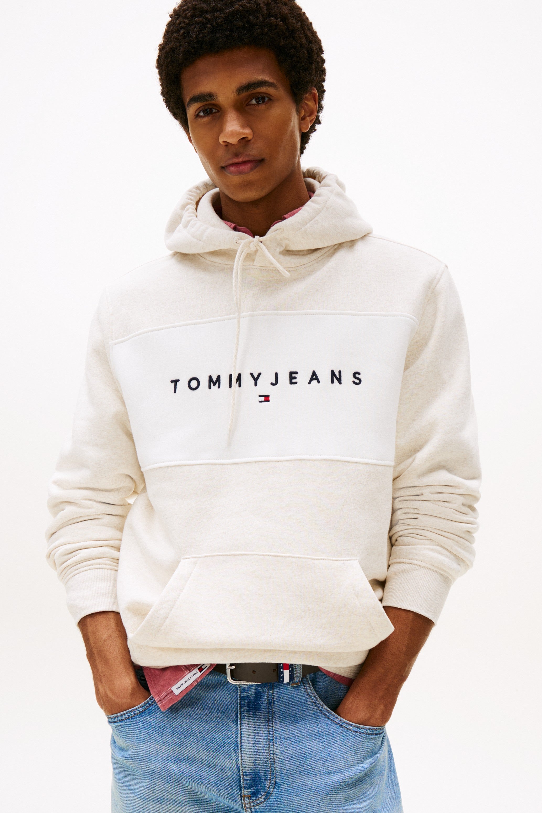 Tommy Jeans Block Linear Logo Hoodie 21932