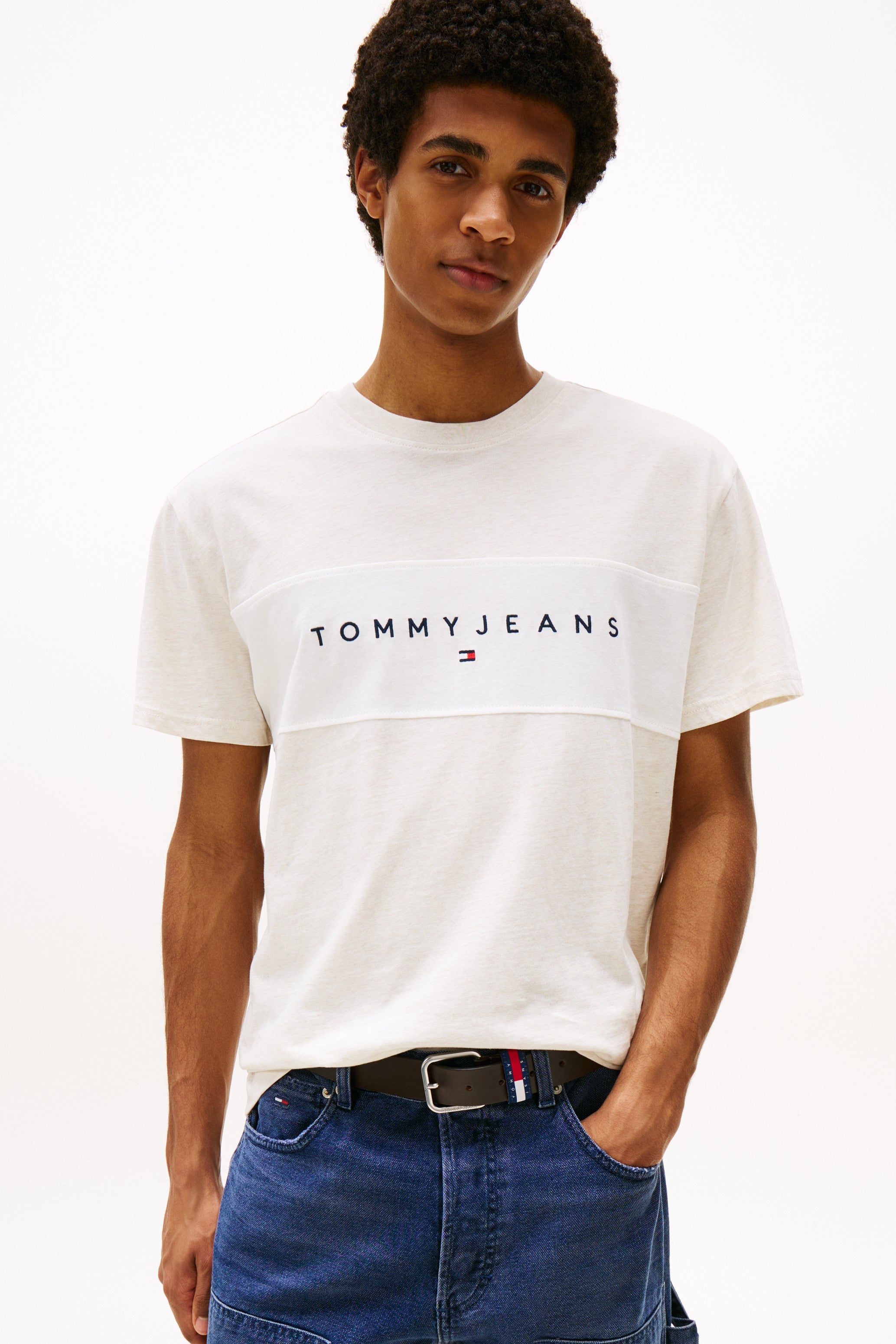 Tommy Jeans Block Linear Logo T-Shirt 21933