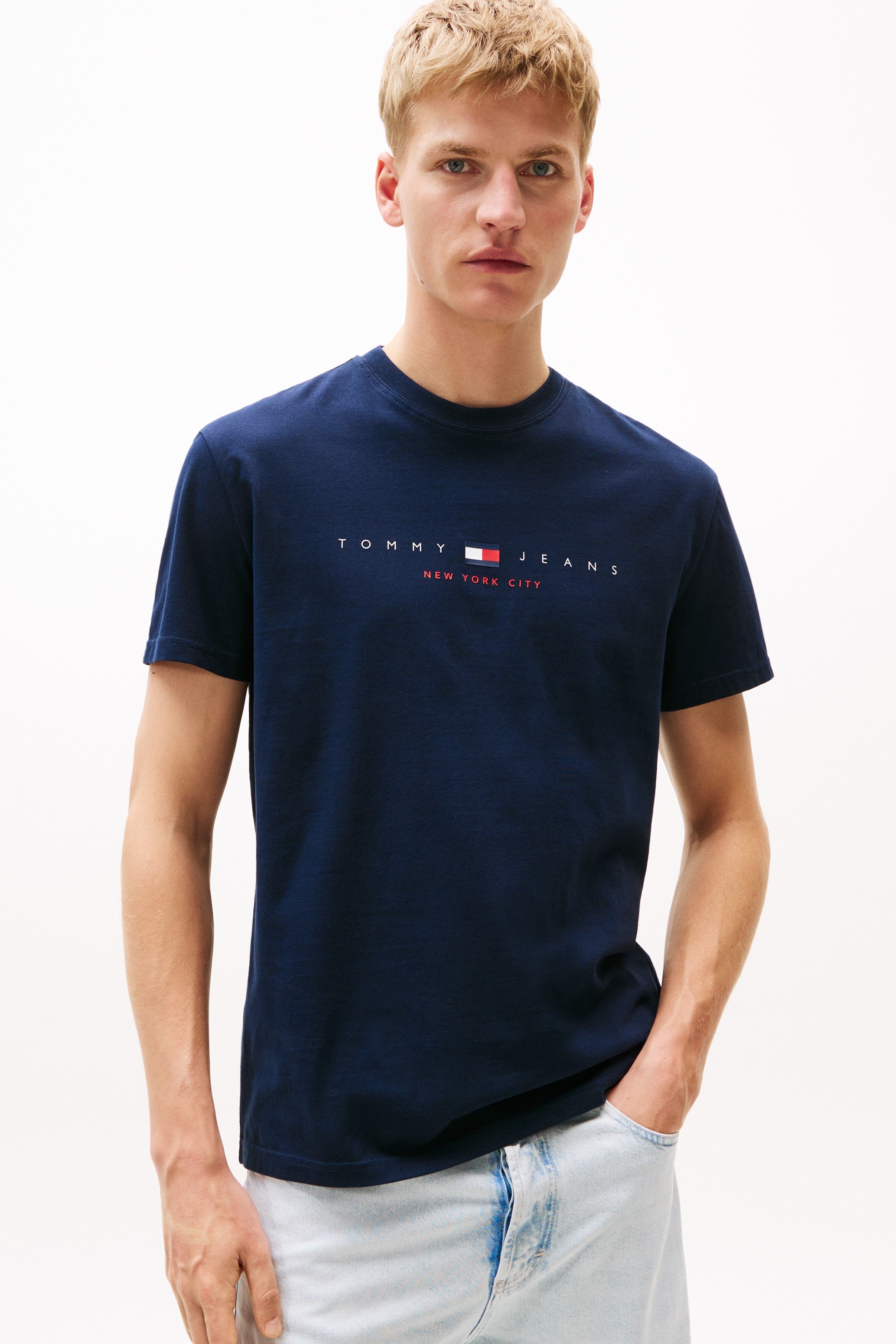 Tommy Jeans Flag Logo Linear T-Shirt