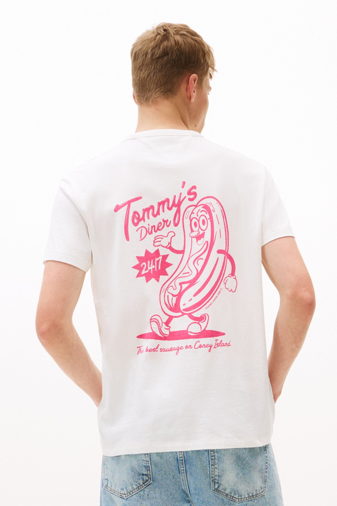 Tommy Jeans Back Graphic Diner T-Shirt 21829