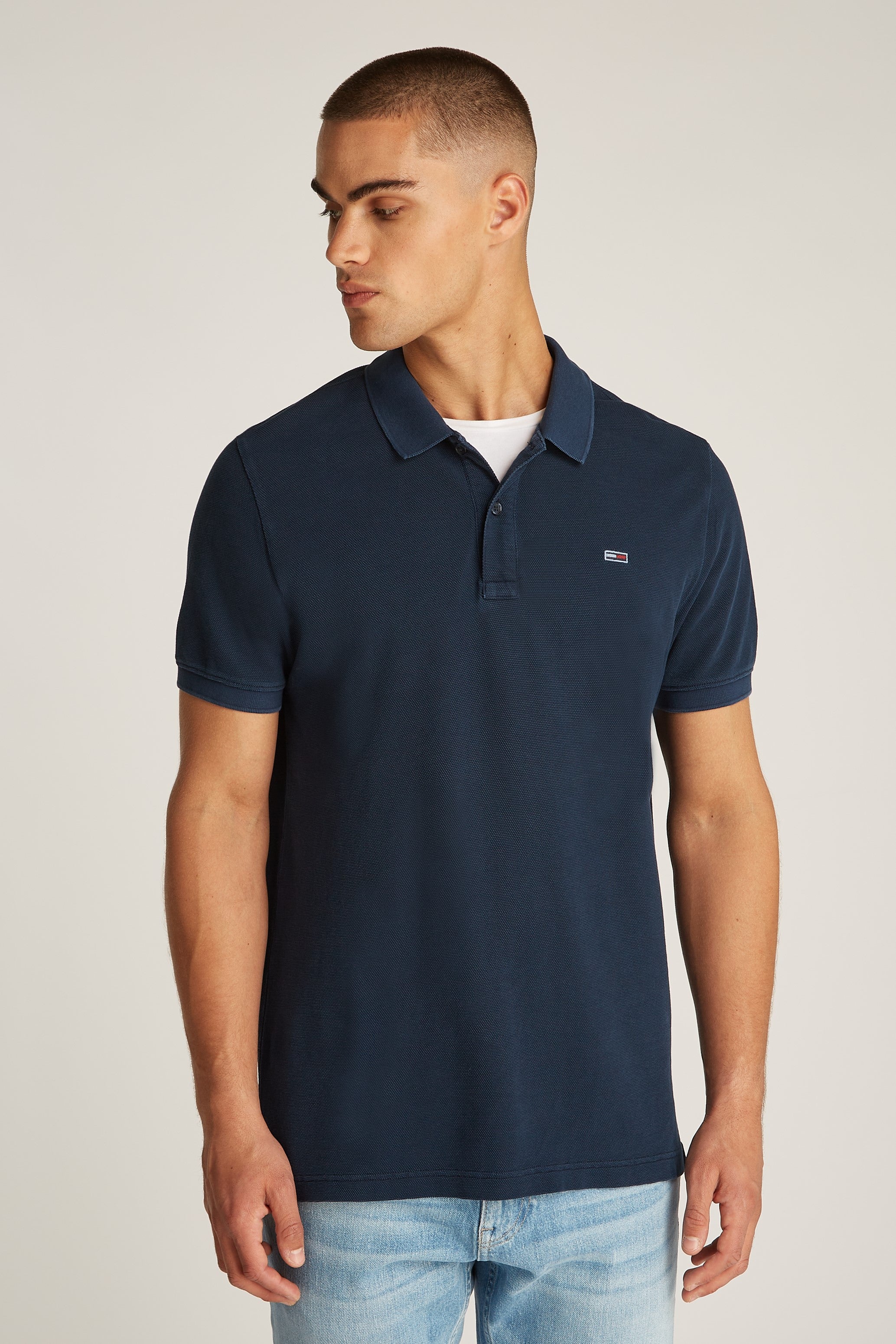 Tommy Jeans Slim Essential Short Sleeve Polo