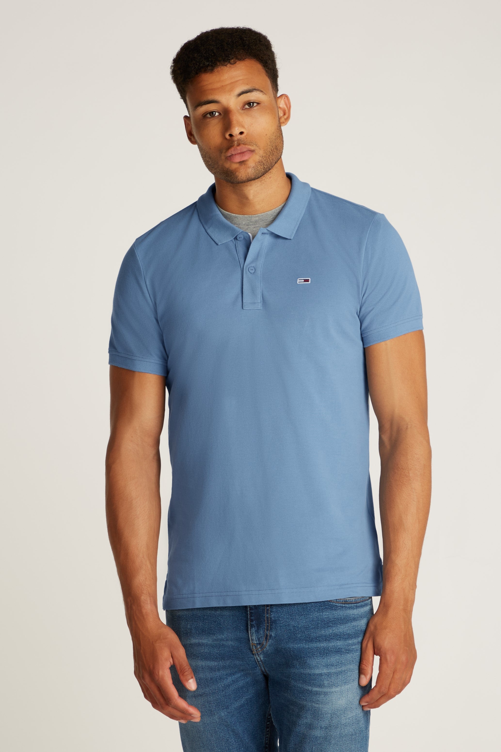 Tommy Jeans Slim Placket Polo