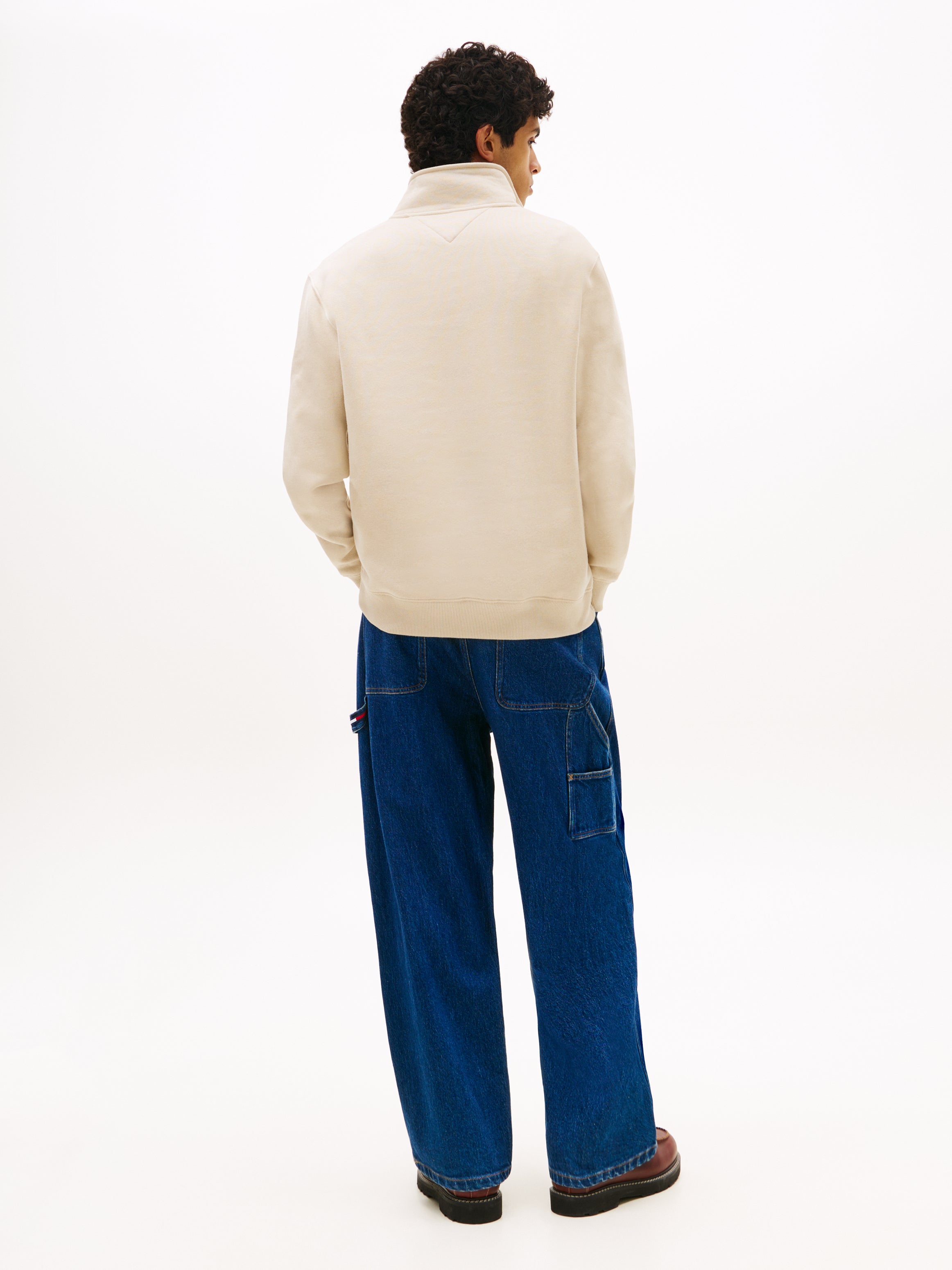 Tommy Jeans Regular Fleece 1/4 Zip Sweatshirt 20339