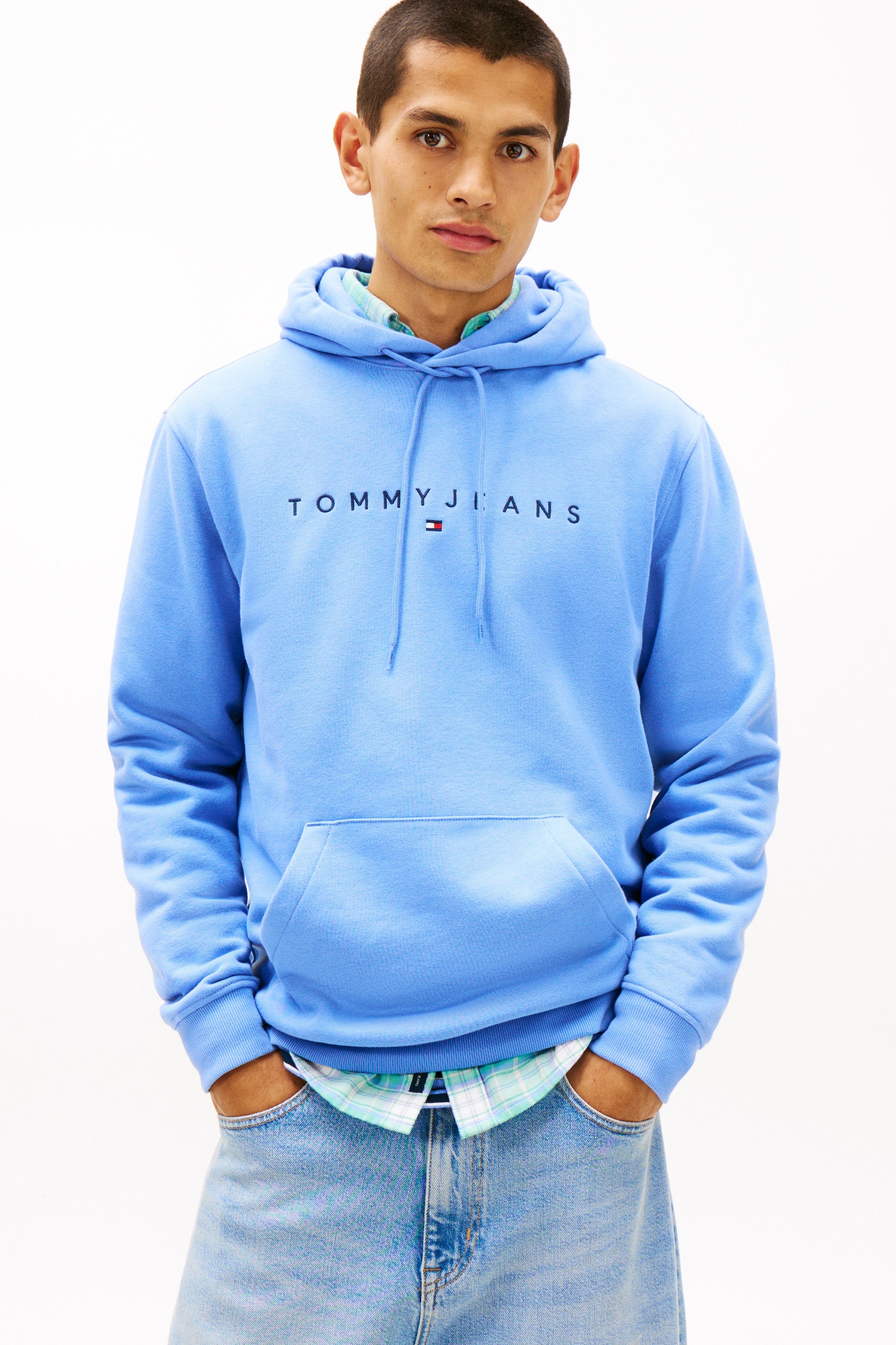 Tommy Jeans Linear Logo Pocket Hoodie 20746