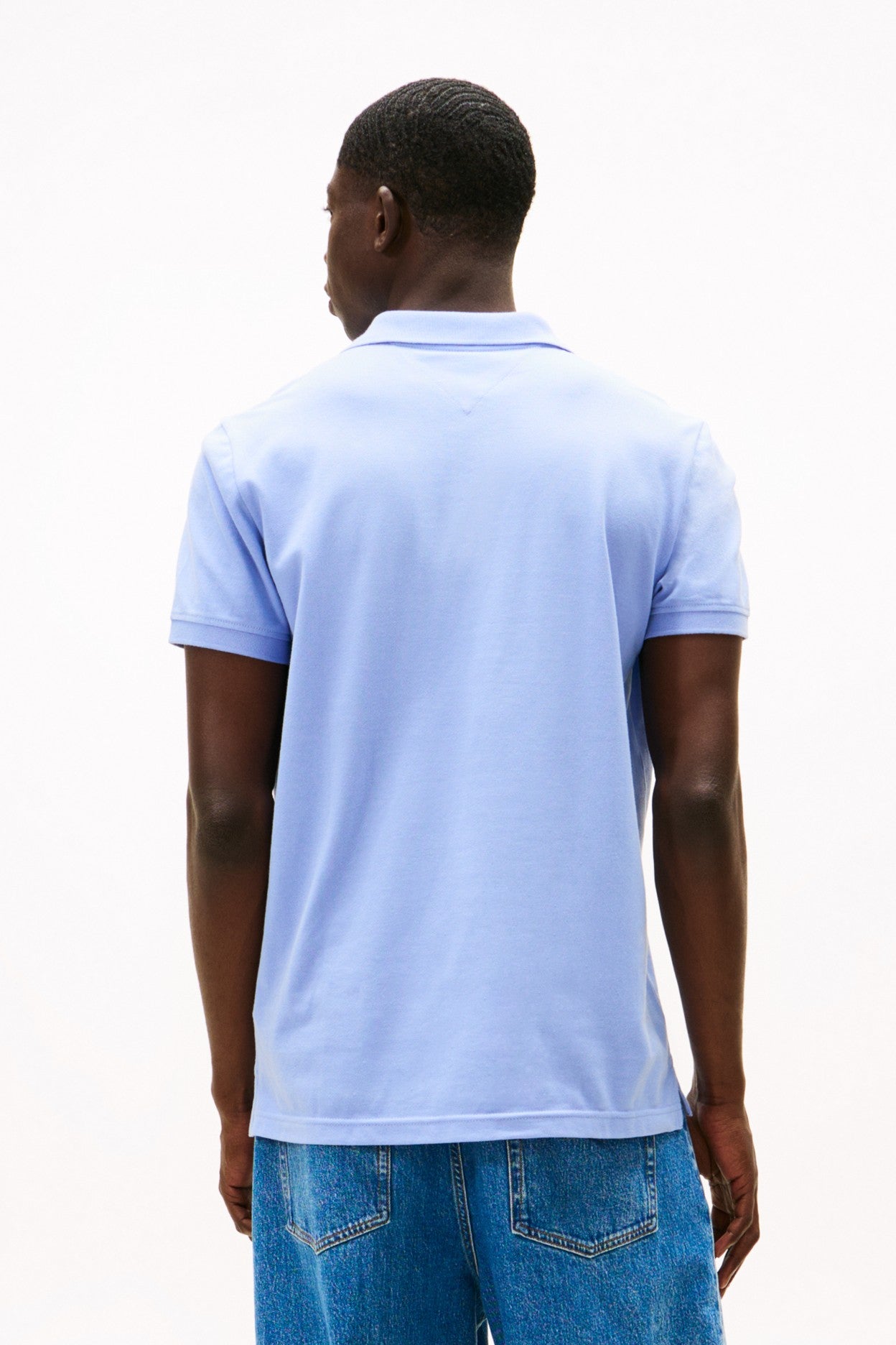 Tommy Jeans Slim Placket Flag Polo Shirt 20676