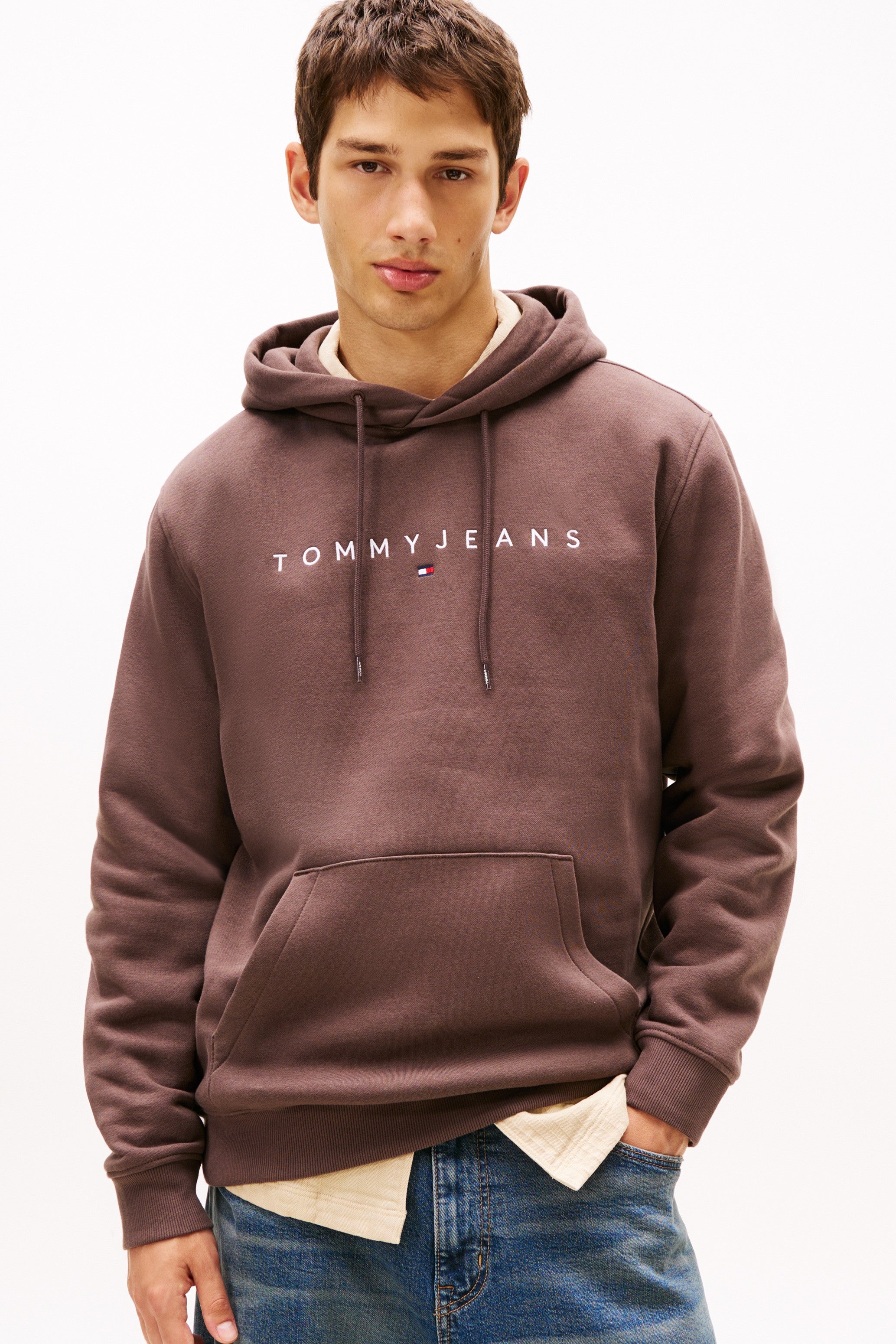 Tommy Jeans Linear Logo Pocket Hoodie 20746