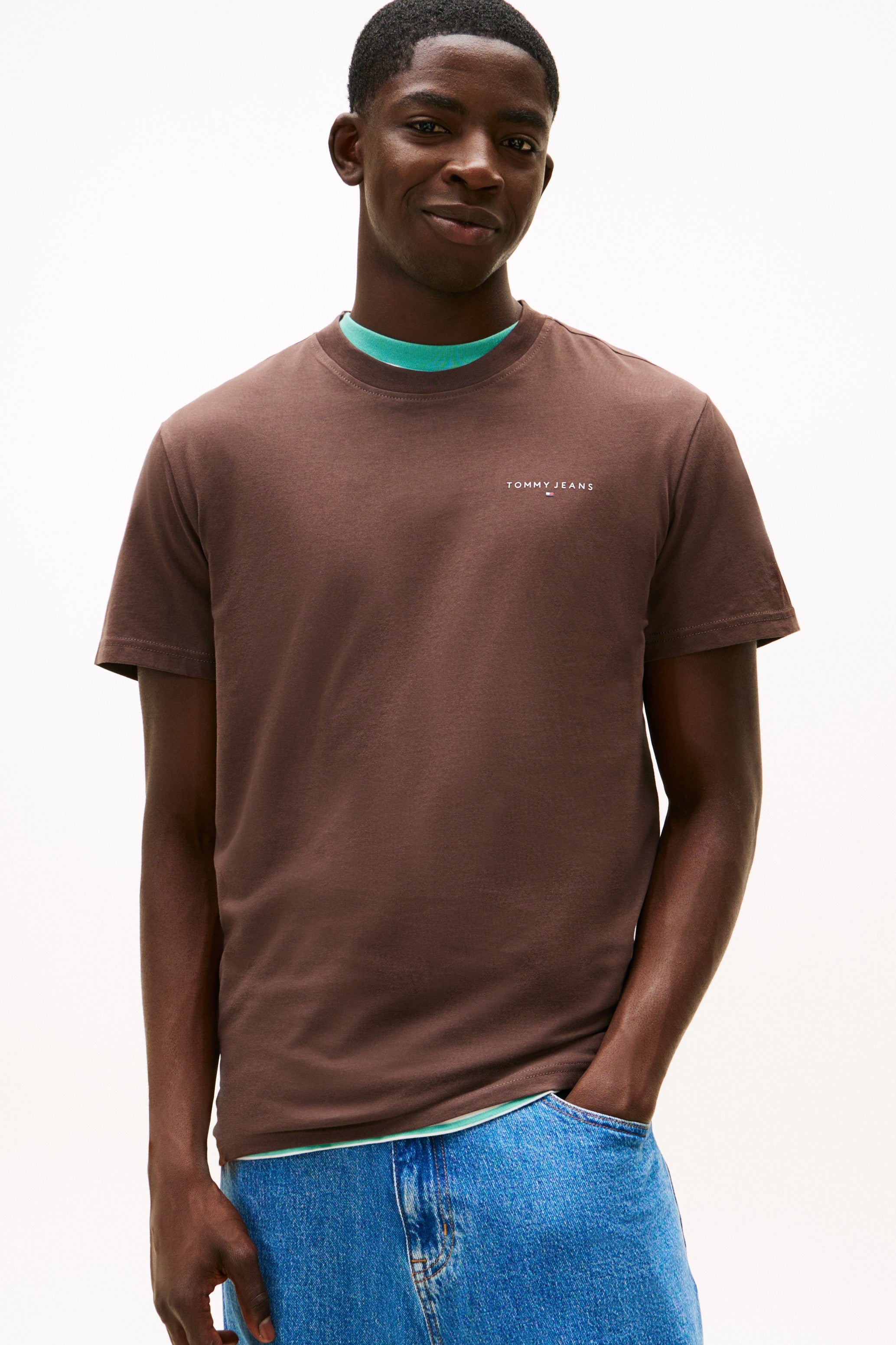 Tommy Jeans Slim Linear Logo T-Shirt 21780