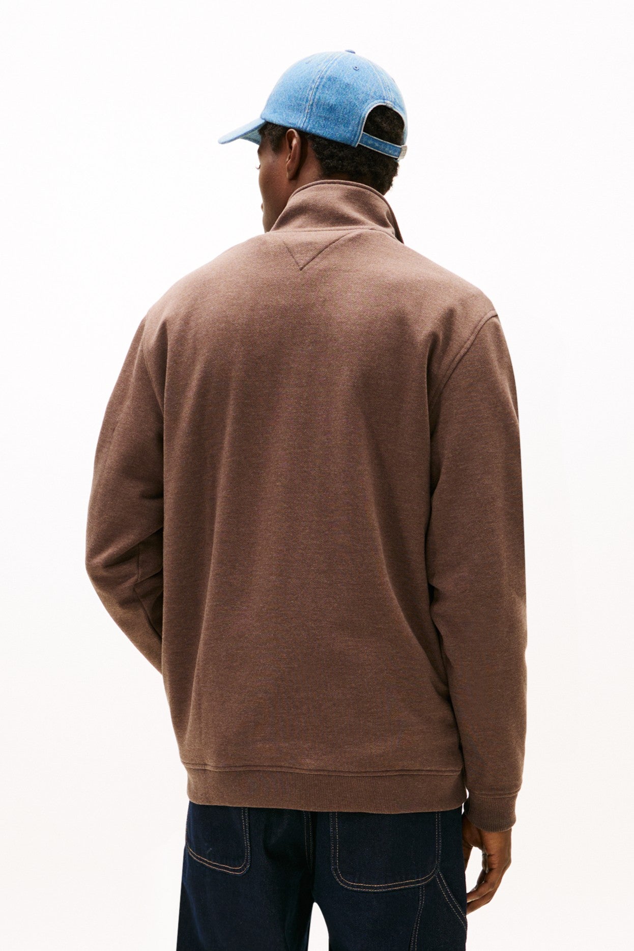 Tommy Jeans Badge Quarter-Zip Jumper 22344