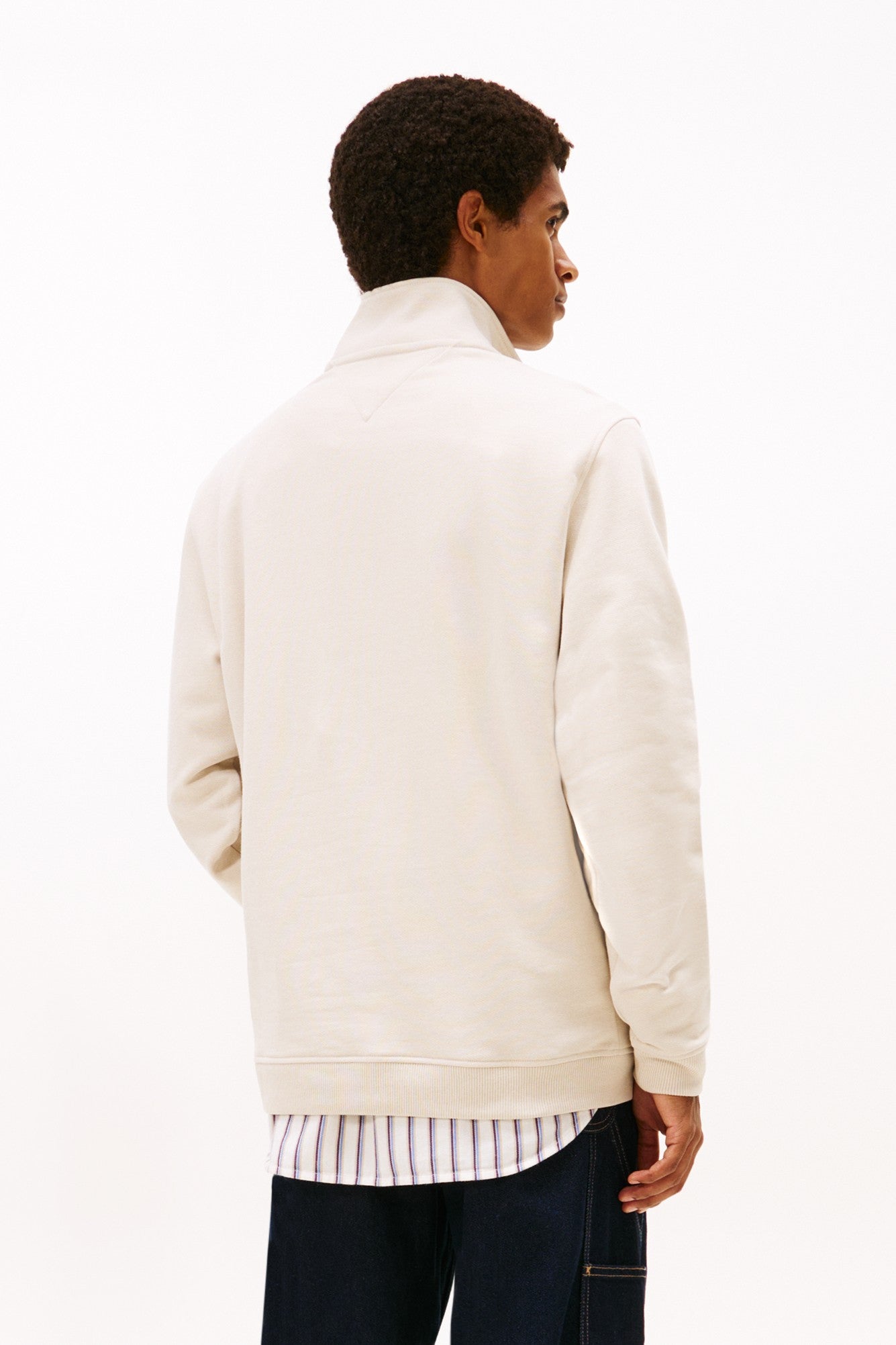 Tommy Jeans Badge Quarter-Zip Jumper 22344