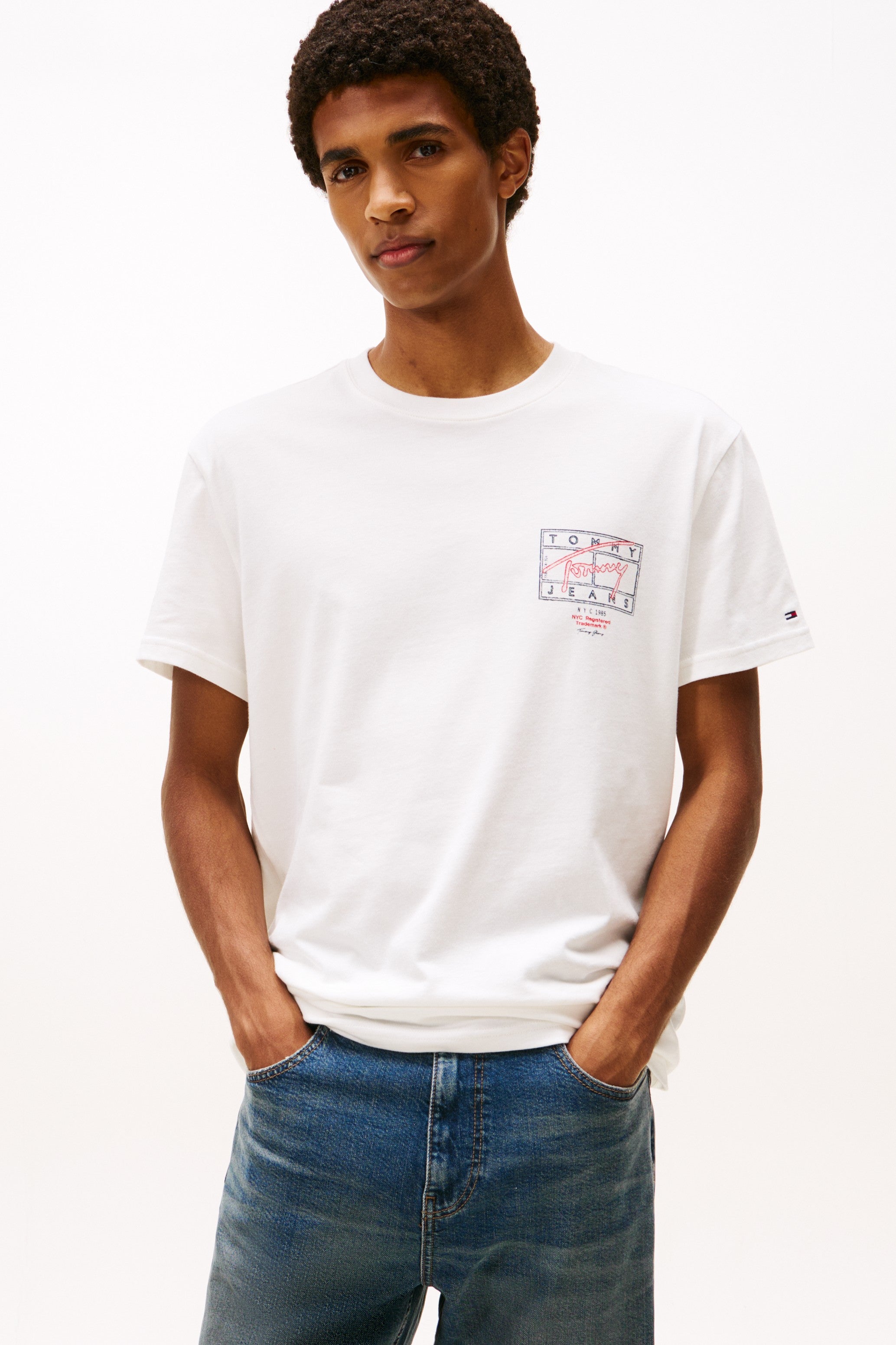 Tommy Jeans Regular Sign Spray T-Shirt 22319