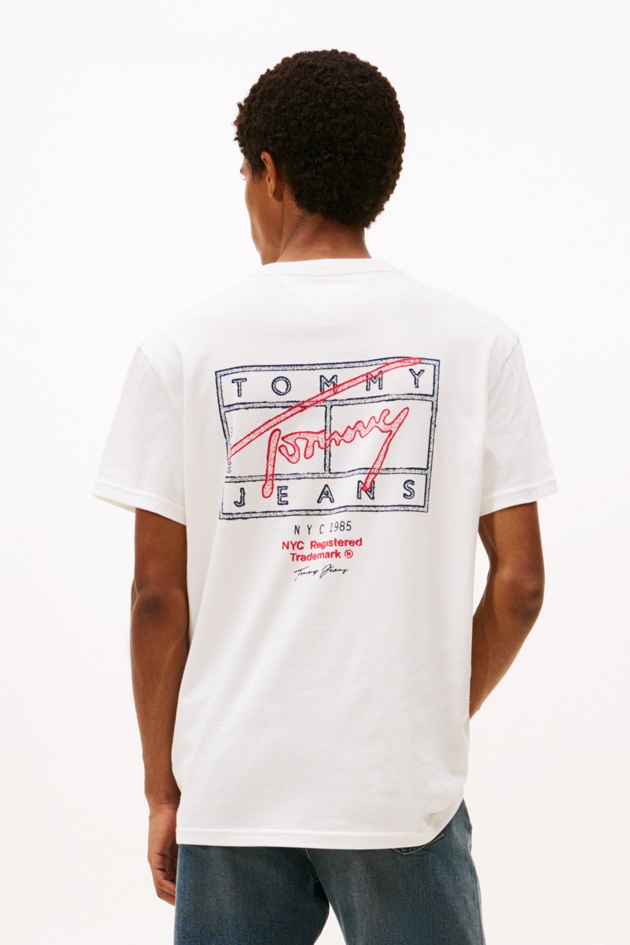 Tommy Jeans Regular Sign Spray T-Shirt 22319