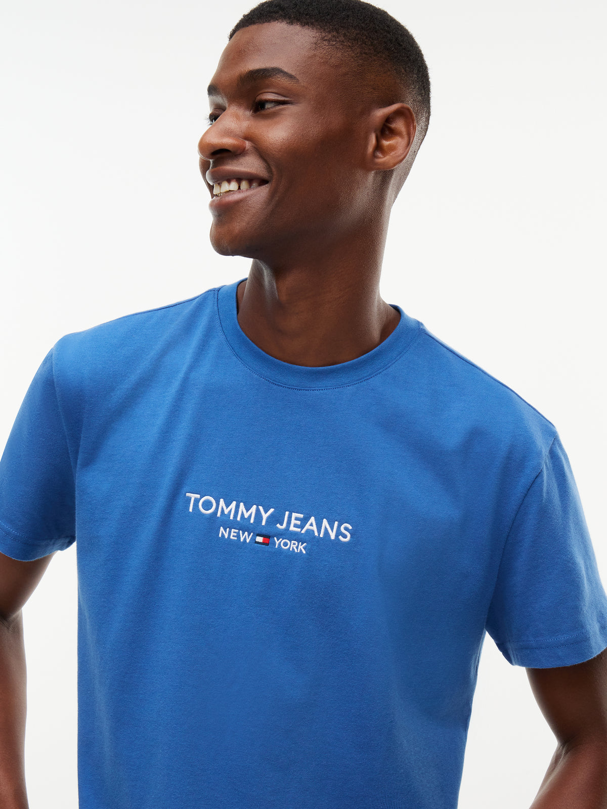 Tommy Jeans Linear Logo Embroidery T-Shirt 23890