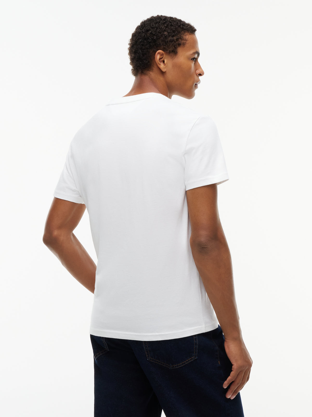 Tommy Jeans Linear Logo Embroidery T-Shirt 23890