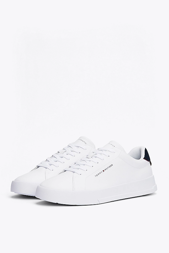Tommy Hilfiger Pebble Grain Court Trainer 05367